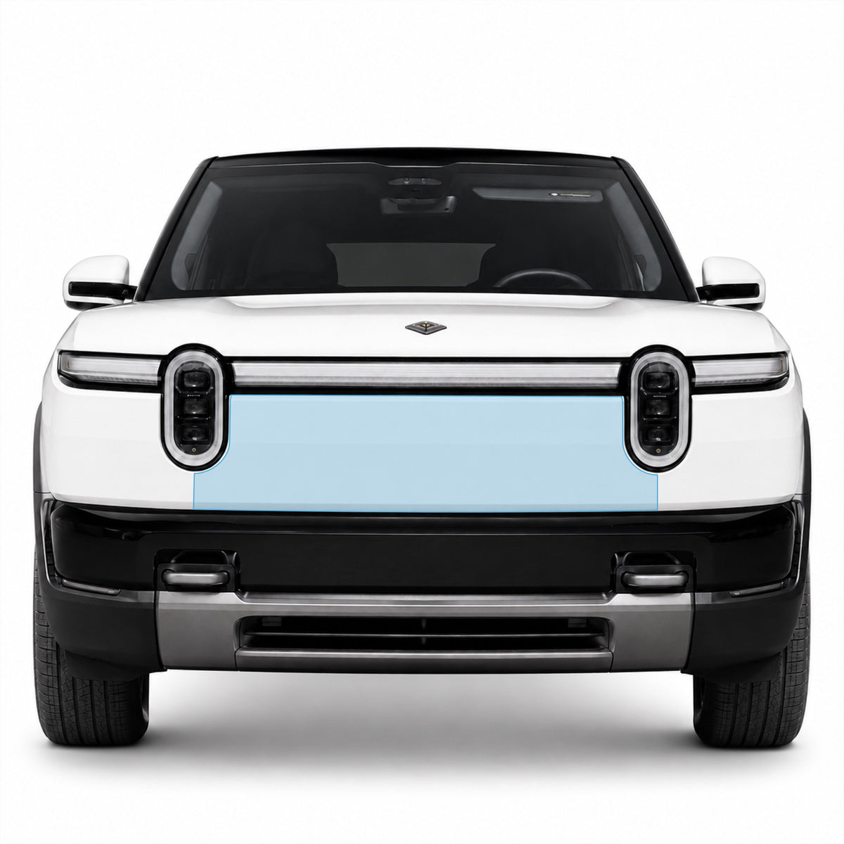 Front Bumper PPF | Rivian R2, Clear Paint Protection Film