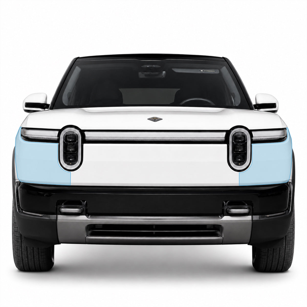 Front Bumper PPF | Rivian R2, Clear Paint Protection Film
