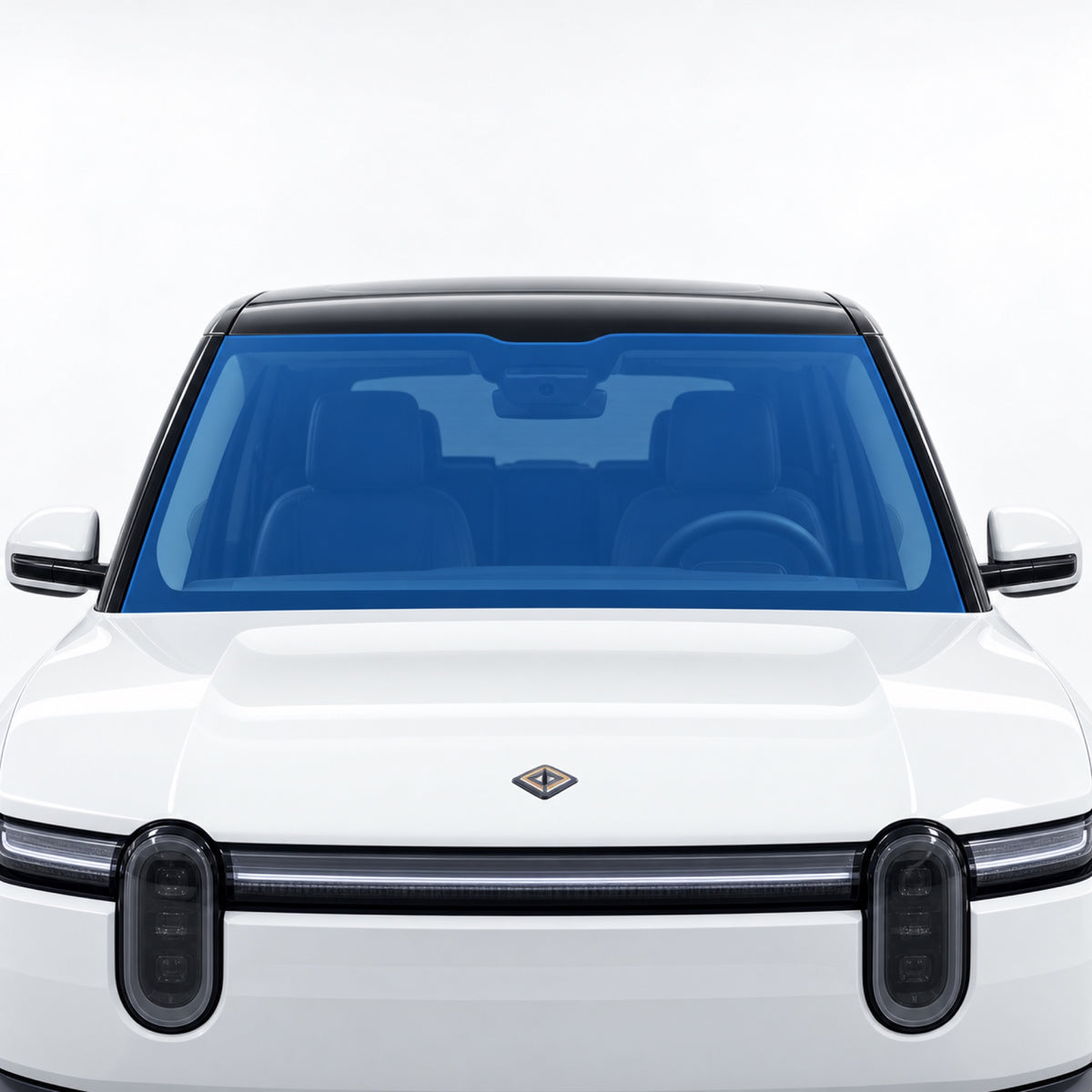 Windshield Protection Film | Rivian R2, UV + IR Defense