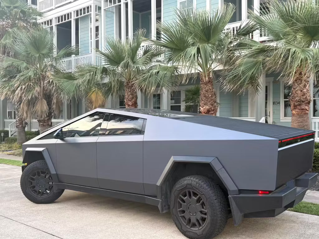 Full Body Color PPF Wrap for Cybertruck, Pro Services in Atlanta, GA