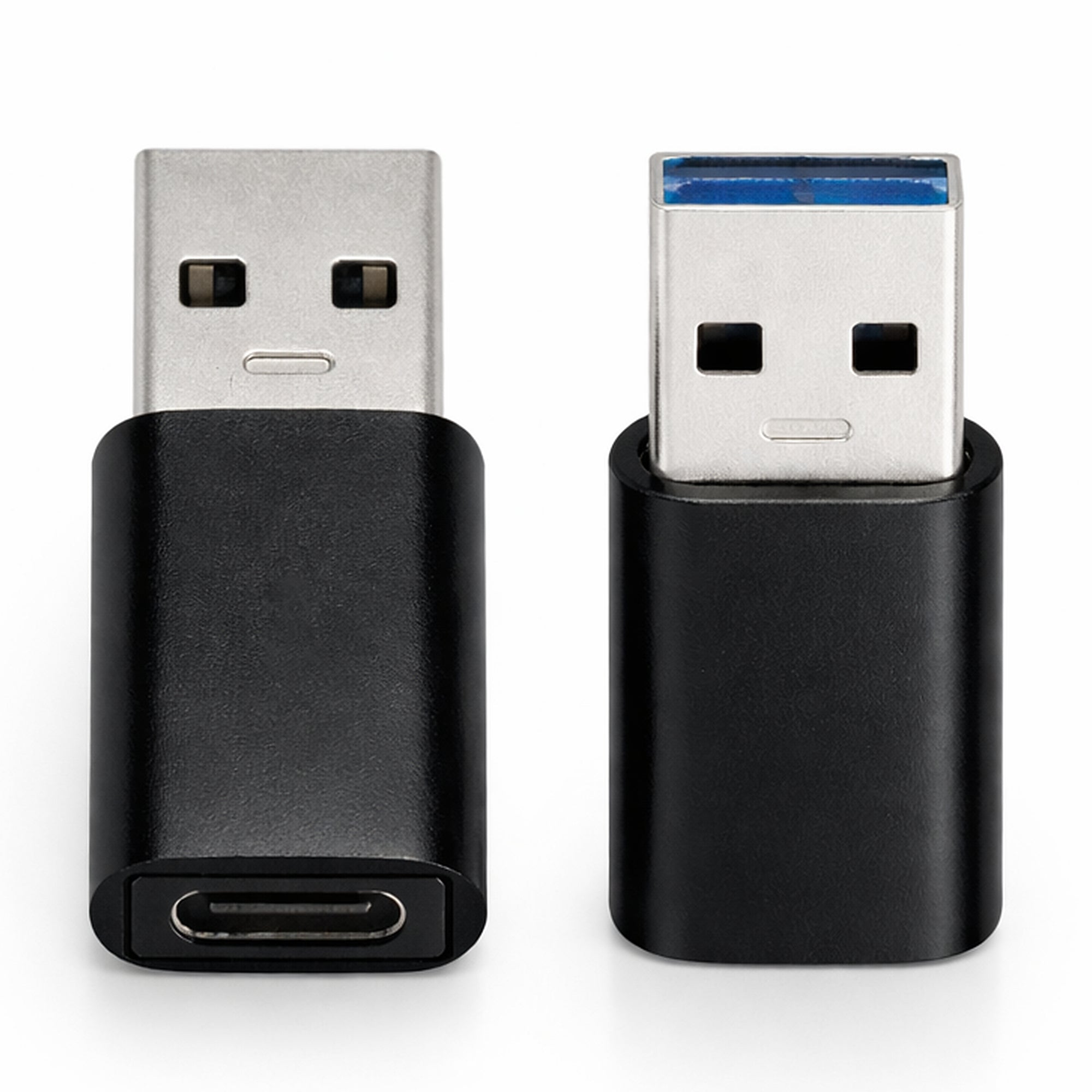 USB-C to USB-A Adapter 2-Pack | Charging & Data USB 2.0