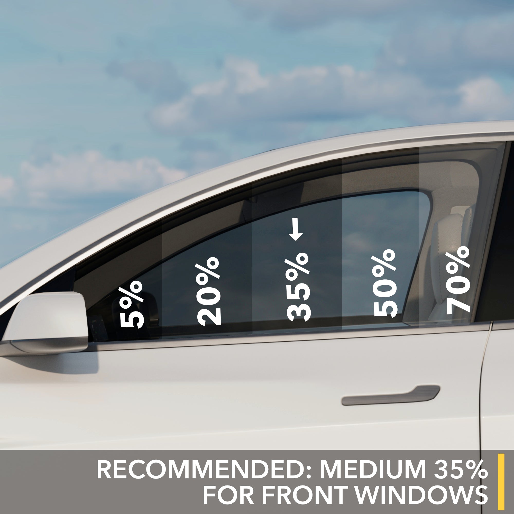 Nano Ceramic Windows Tint | Tesla Model Y Juniper 2026