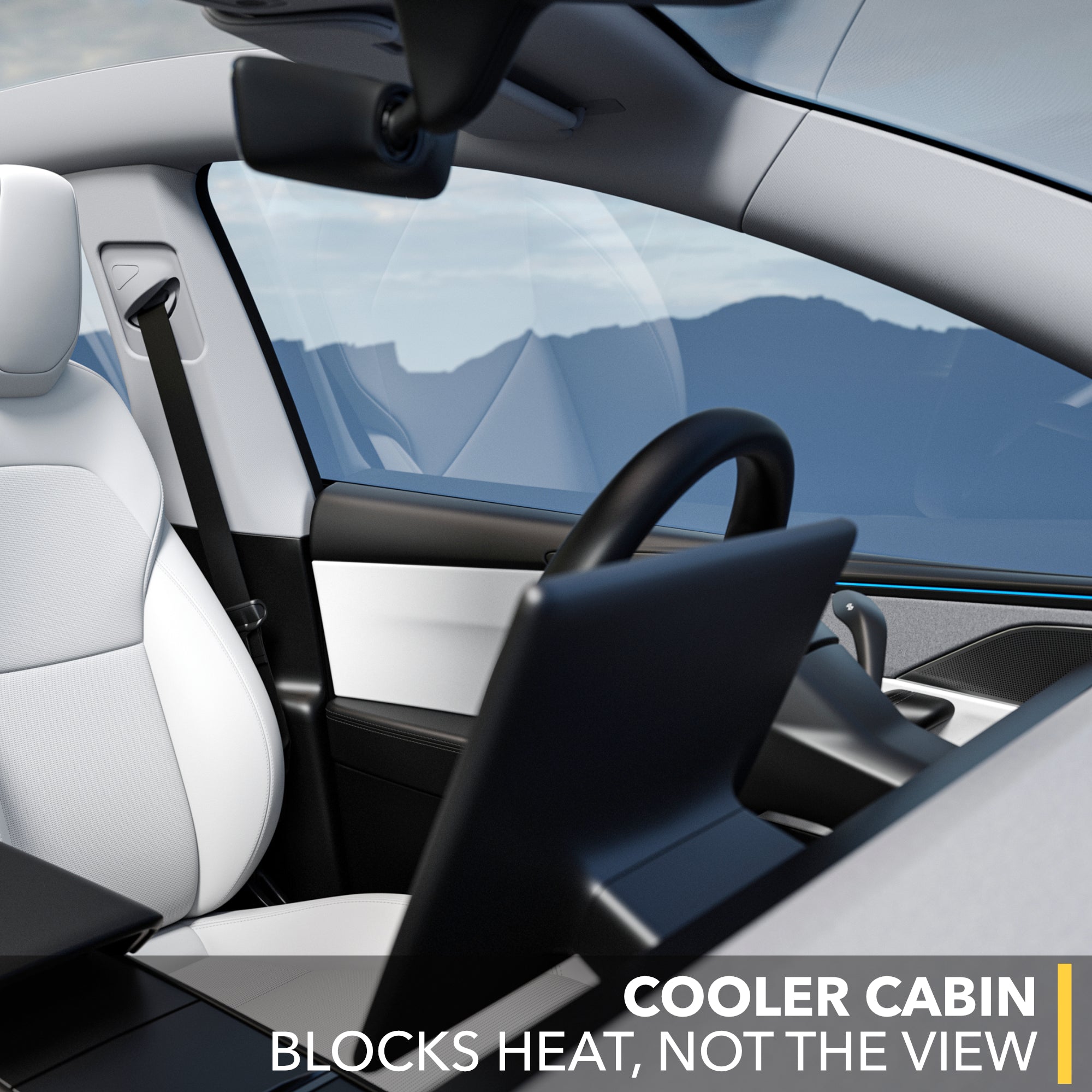 Nano Ceramic Windows Tint | Tesla Model Y Juniper 2026