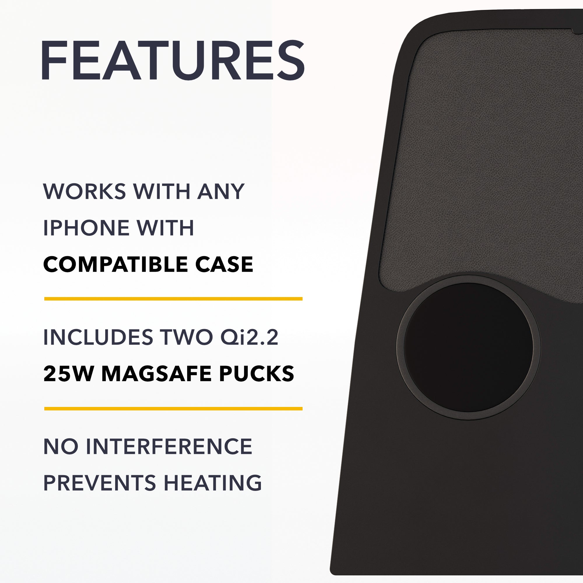 MagSafe Compatible Dual Wireless Charger | Mustang Mach-E