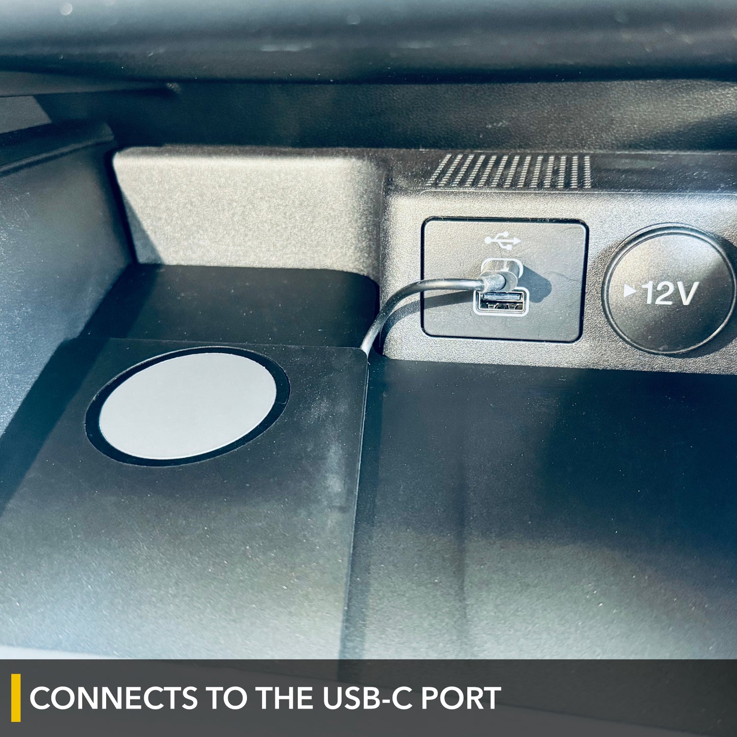 2021-2024 Ford Bronco Sport - Magnetic Wireless Charging Pad