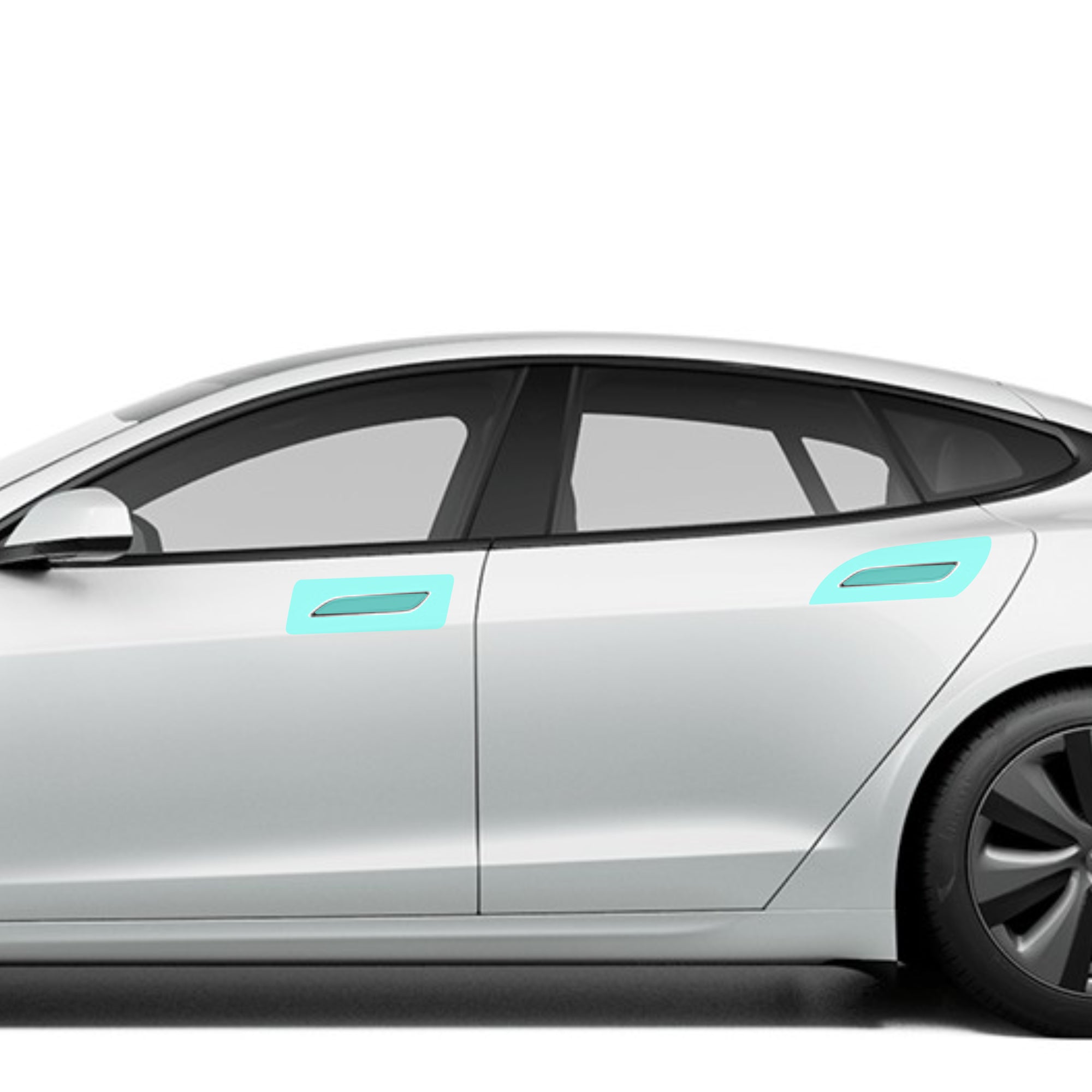 Headlights Smoke Tint for Tesla Model S (2016+ including Plaid)