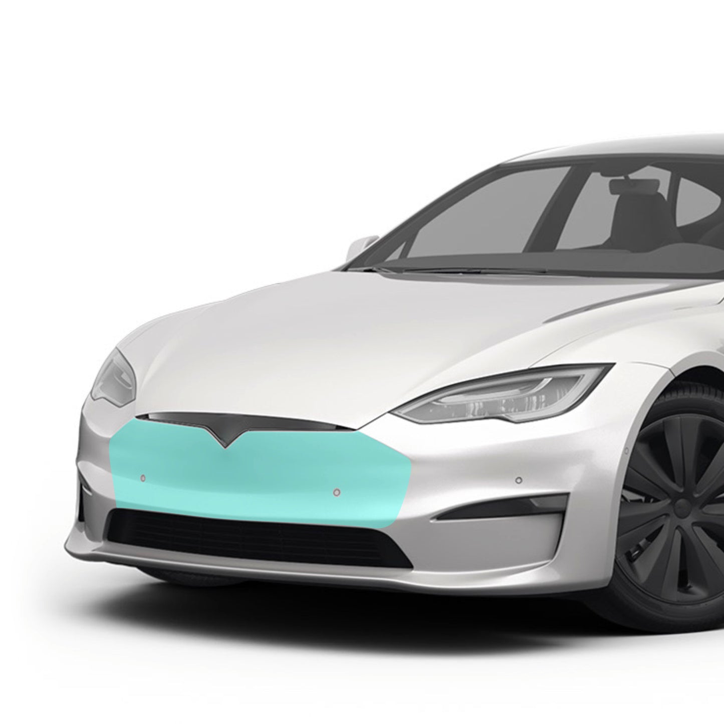 Mini Bumper Clear Protection Film (PPF) for Model S (Plaid & Long Range, Refresh)