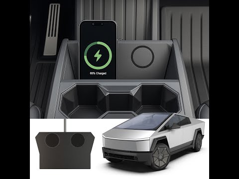 Dual Wireless Charger | For Cybertruck - MagSafe Compatible