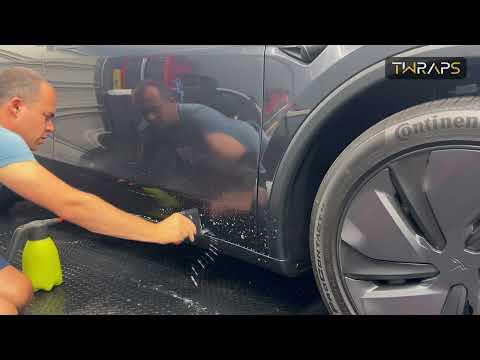 Lower Doors PPF | Tesla Model Y Rockers Area Paint Protection Film