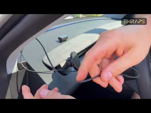 Dashboard Phone Mount / Qi2 Charger | Tesla Model 3 Highland, Model Y Juniper