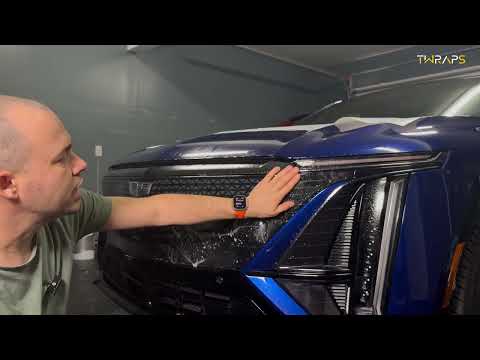 Front Bumper Grille PPF | Paint Protection Film for Cadillac LYRIQ