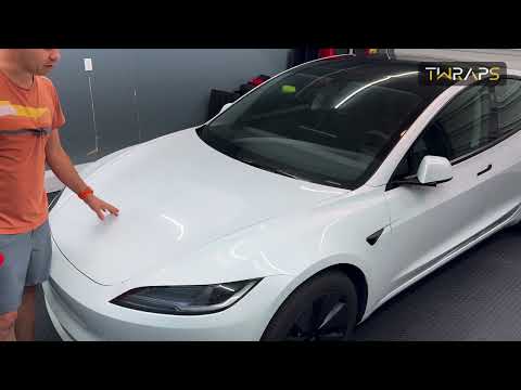 Full Front Paint Protection Film | for Tesla Model 3 Highland 2024-2026