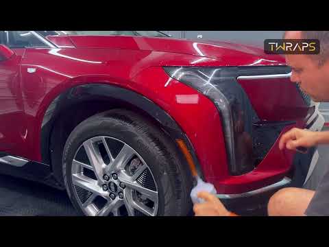 Headlights Tint PPF | Cadillac OPTIQ 2023-2026 - Smokey Headlamp Cover