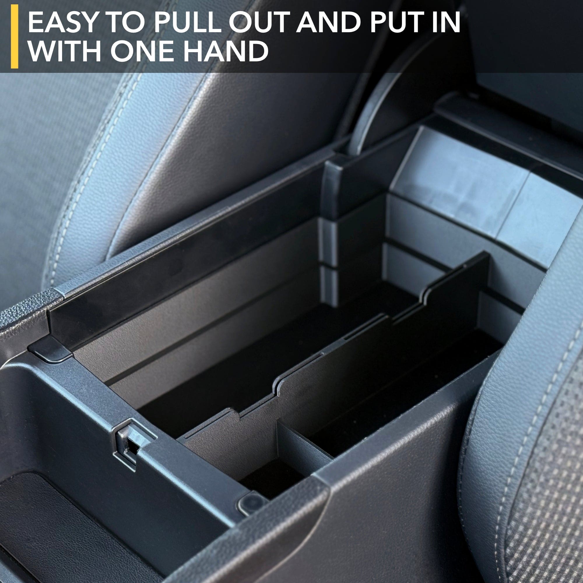 bz4x toyota center console storage armrest organizer