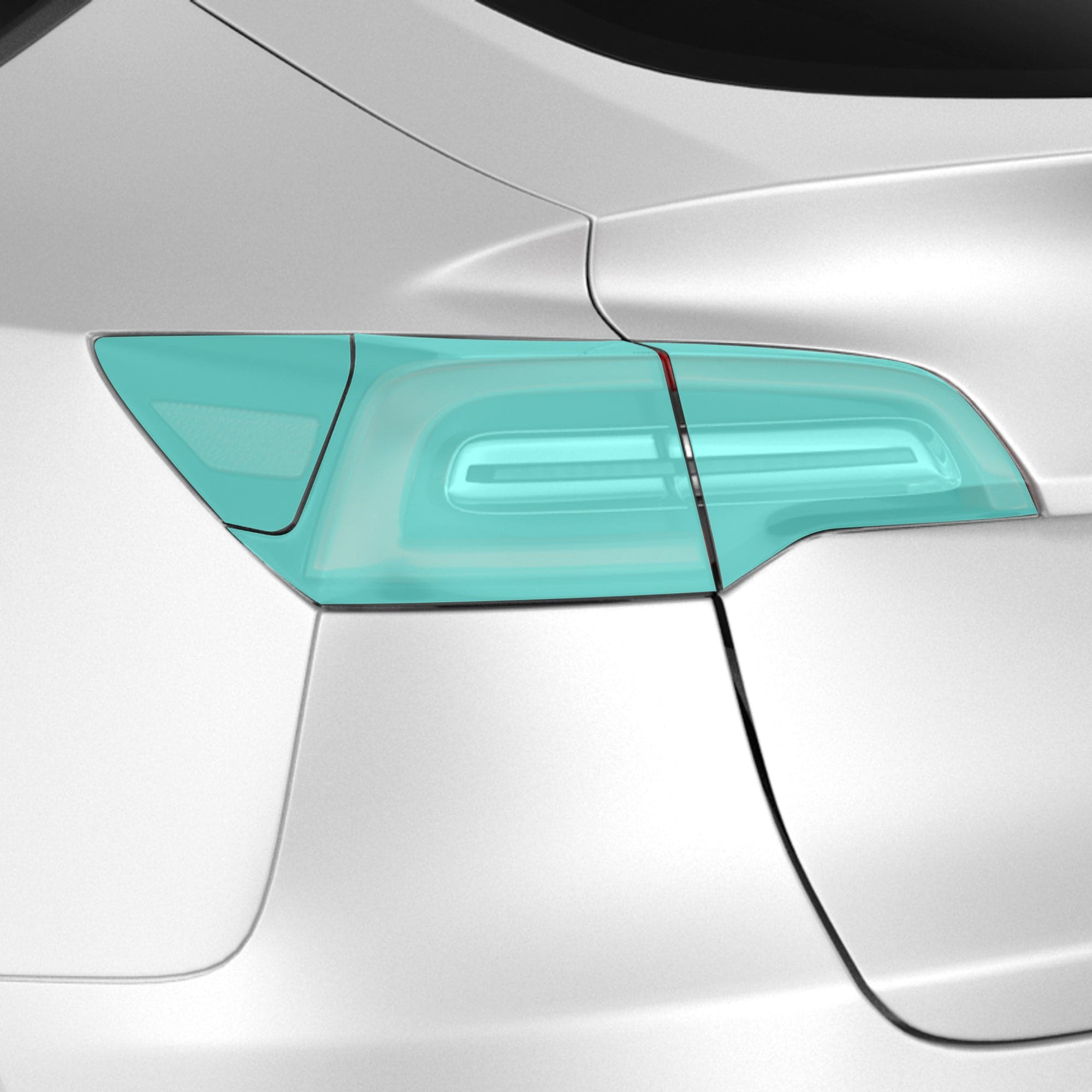car’s tinted taillight tesla model tail lights ev accessories wrap