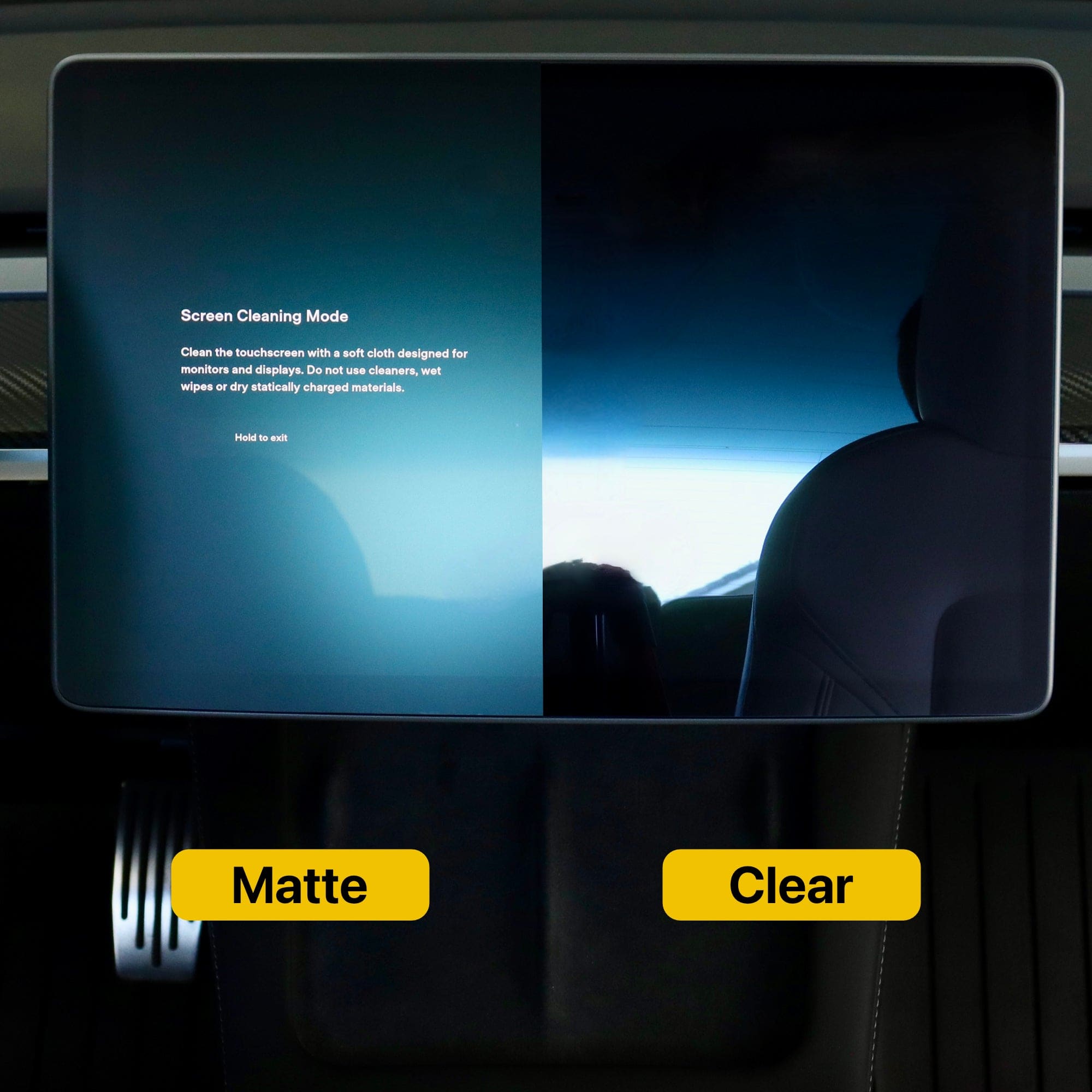 car display screen matte clear tesla model protector tesla’s tempered glass premium shock proof