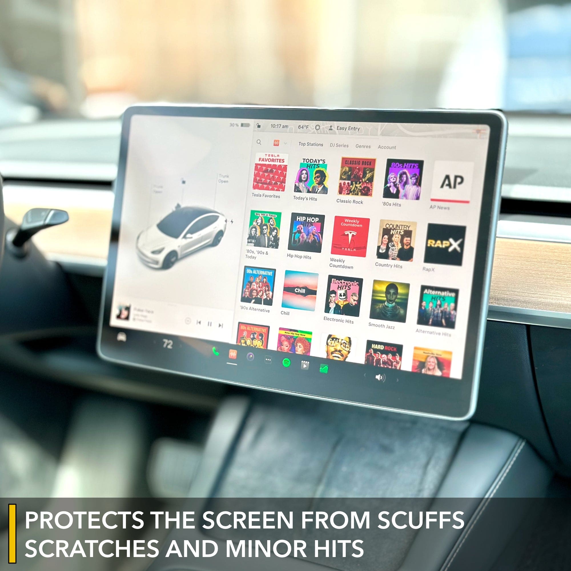 tesla infotainment screen model protector tesla’s tempered glass premium shock proof