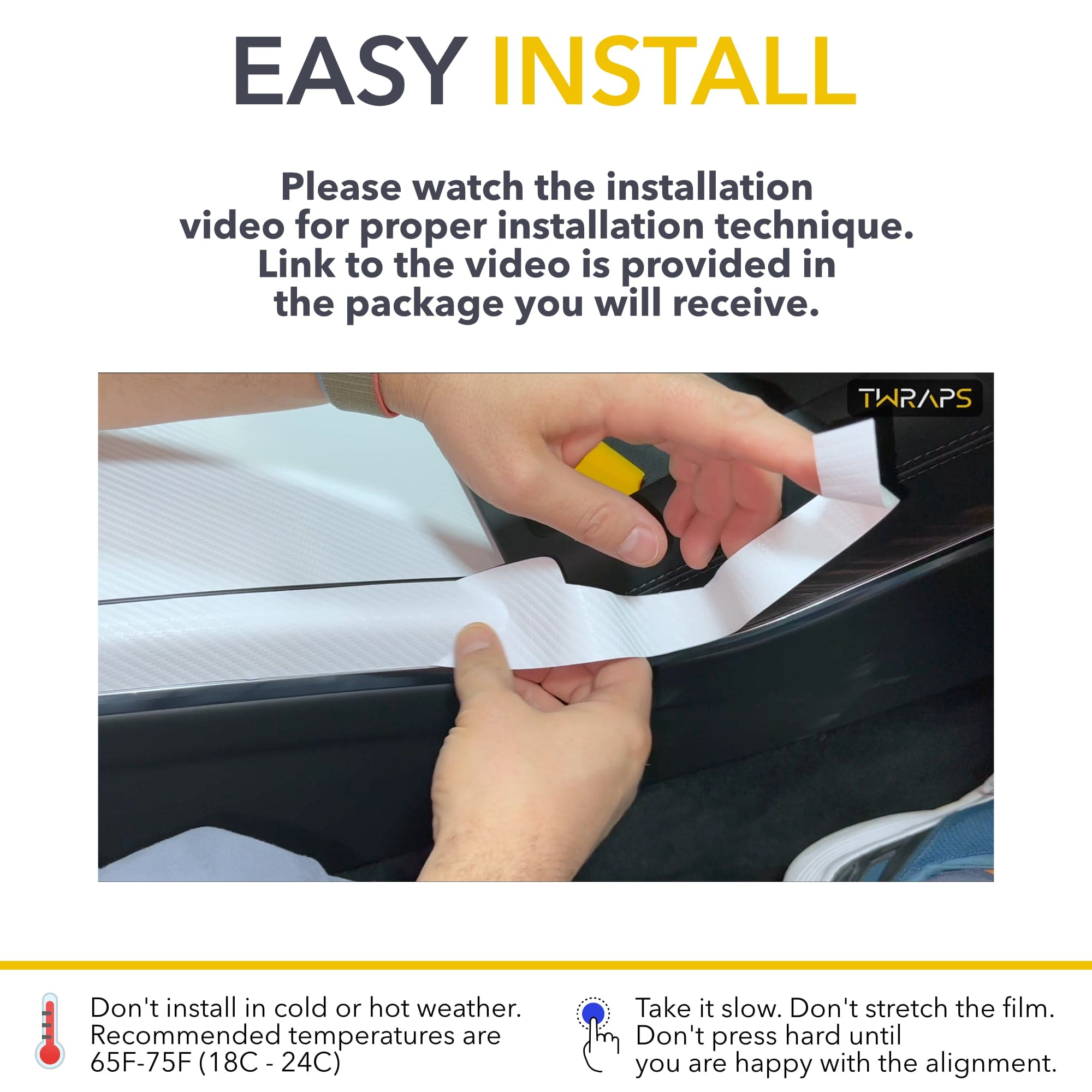 car interior trim installation tesla model carbon fiber vinyl wrap kit