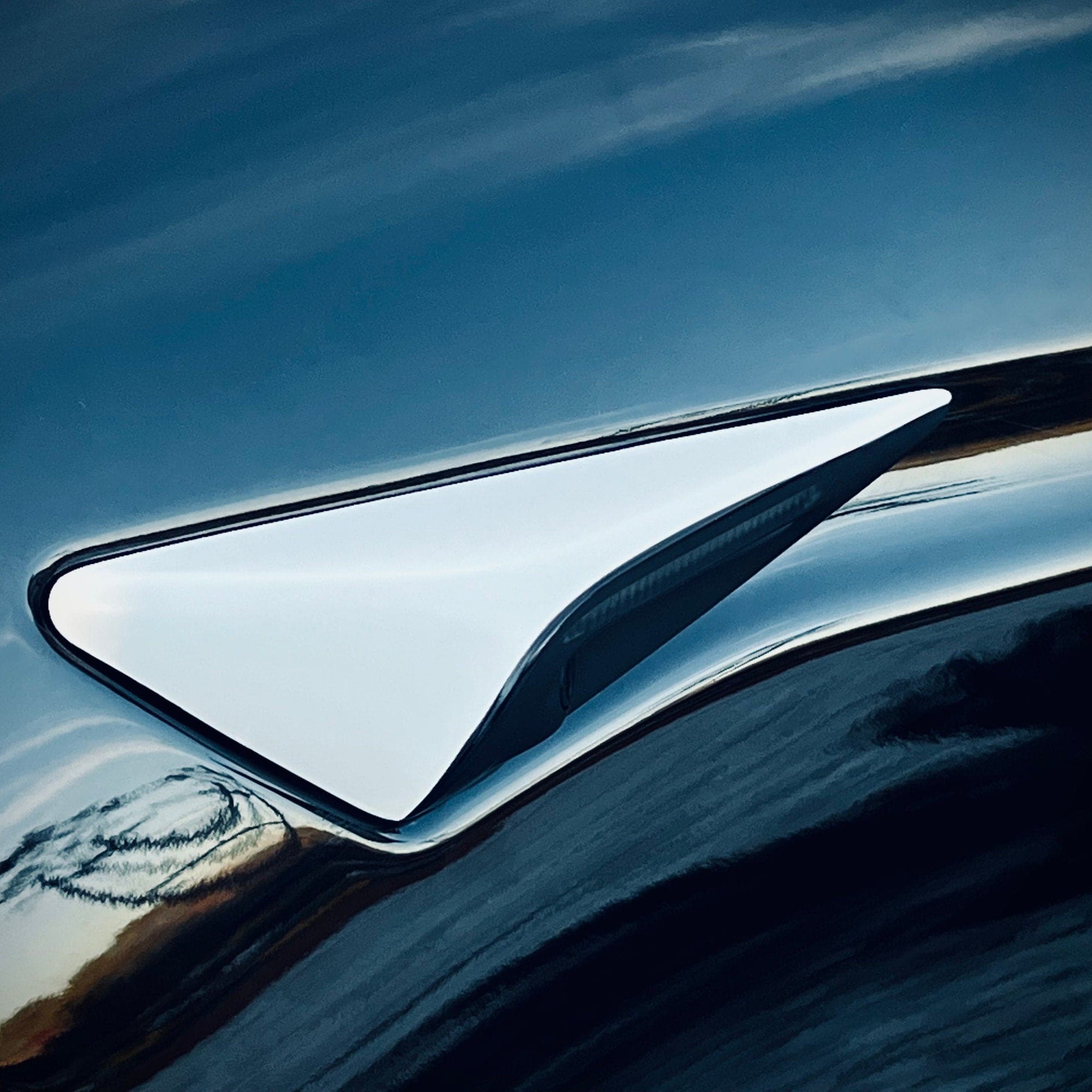 chrome car hood vent turn signal avery dennison installation video tesla model ev