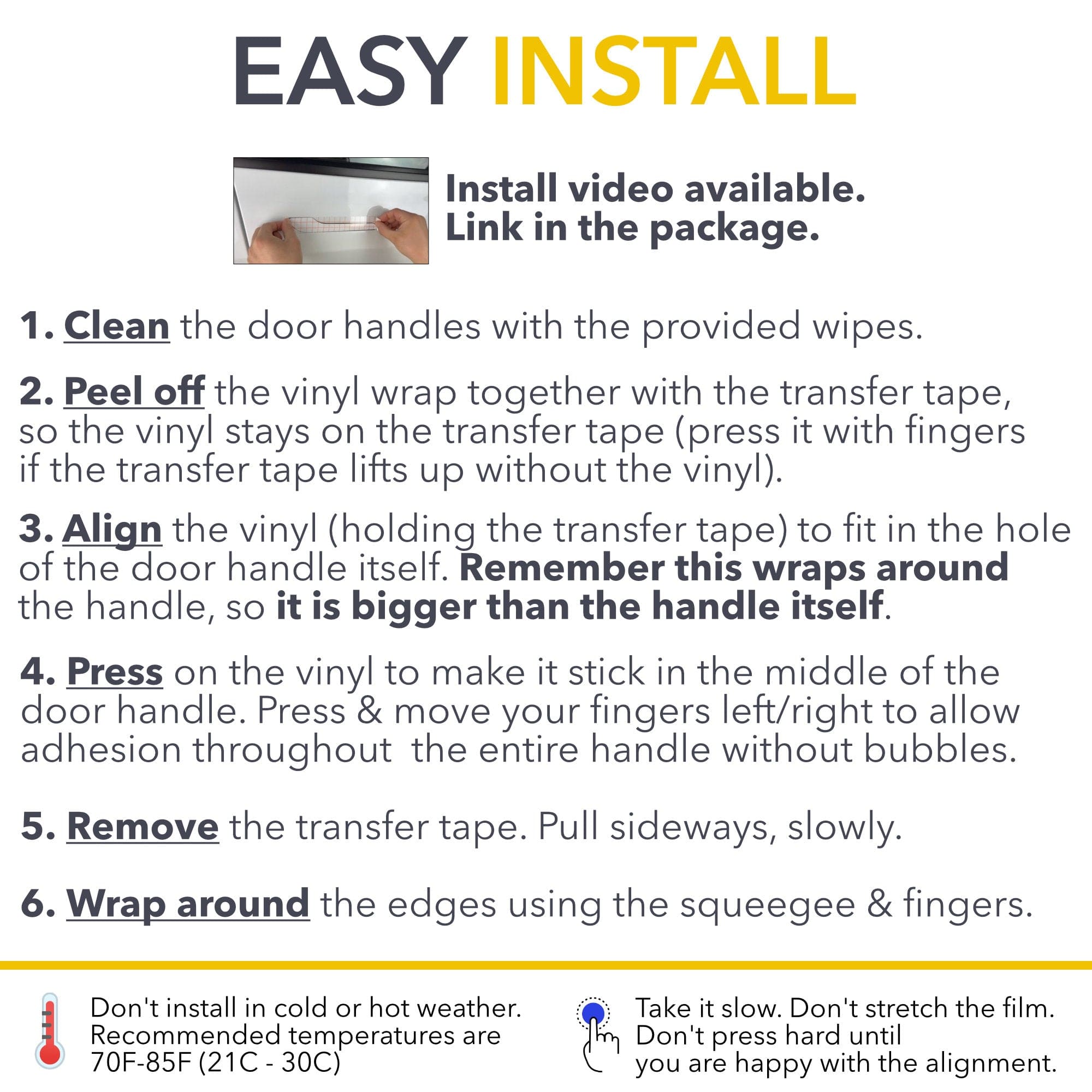 vinyl wrap installation instructions tesla model door handles carbon fiber