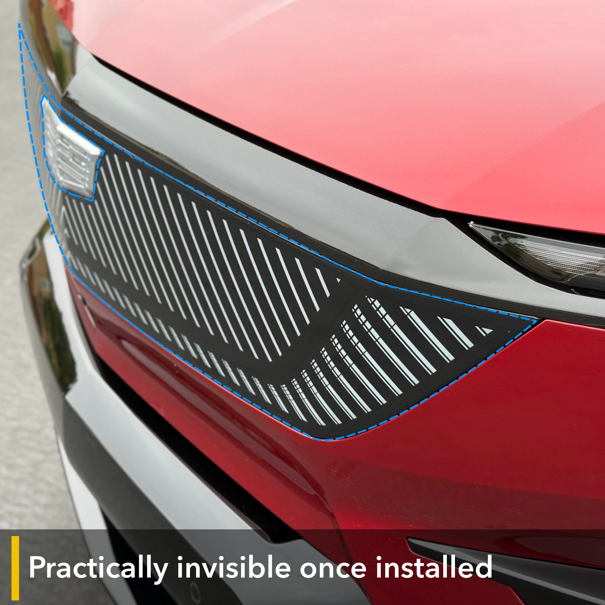 paint protection, protection film, cadillac optiq, rock guard