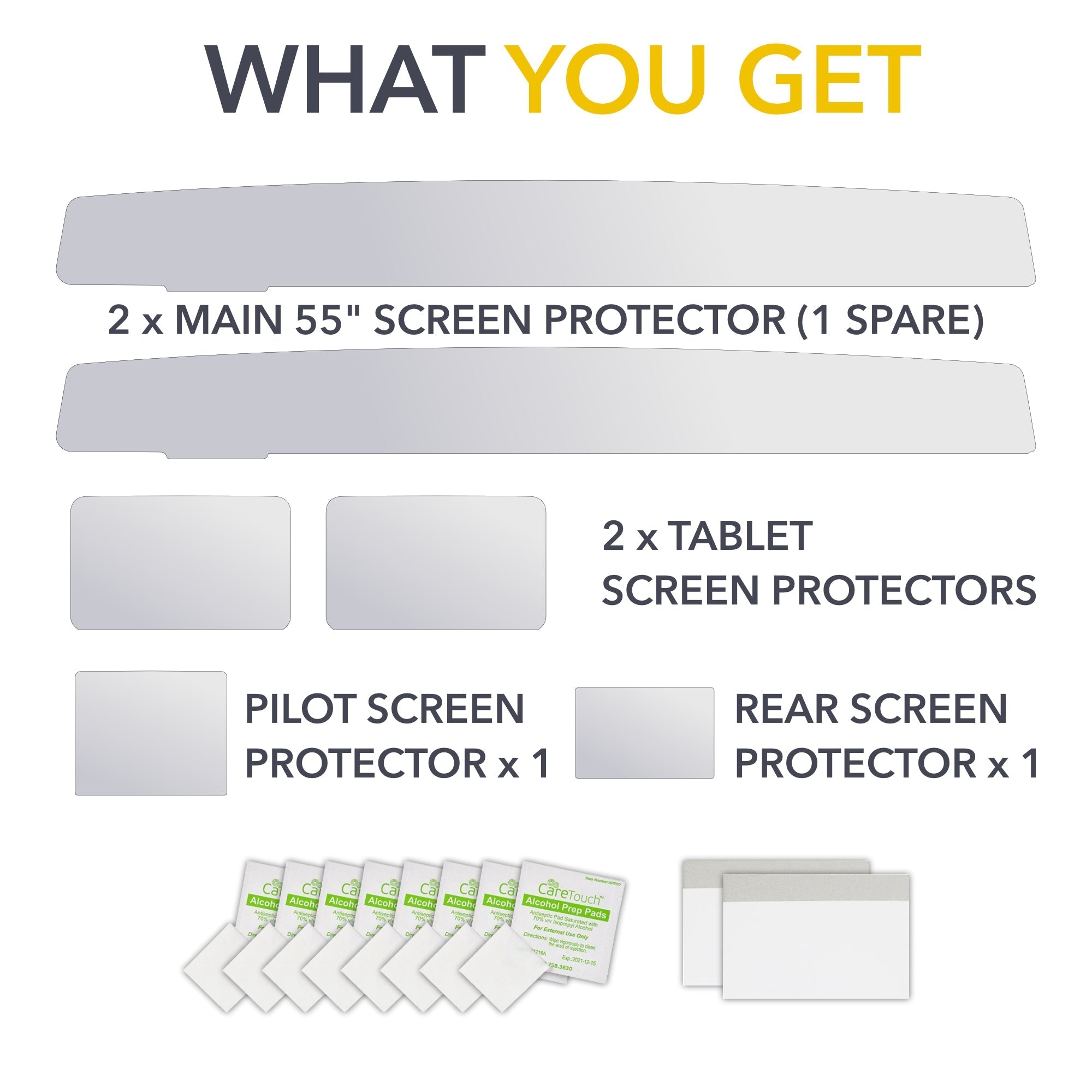 screen protector, protectors, cadillac escalade, hardness pet film, escalade iq iql