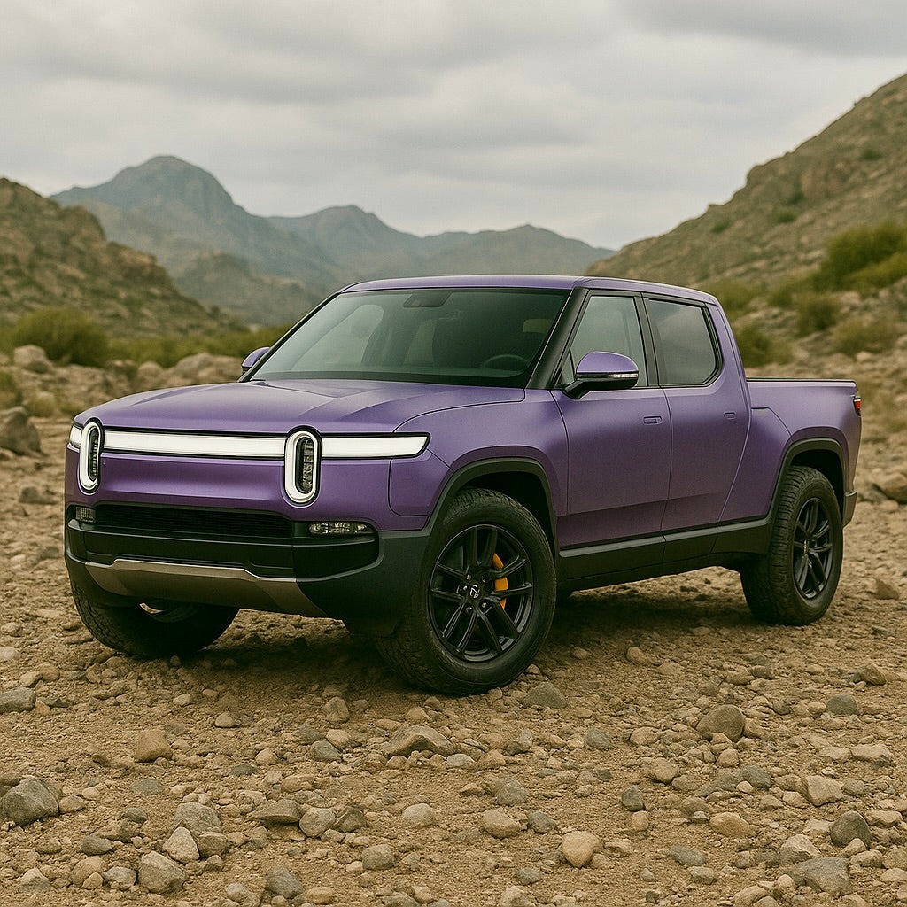 rivian r1t, ppf wrap, color