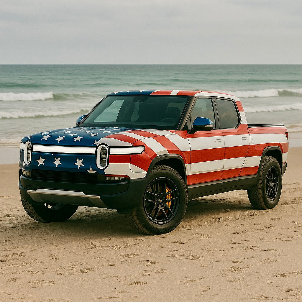 rivian r1t, ppf wrap, color