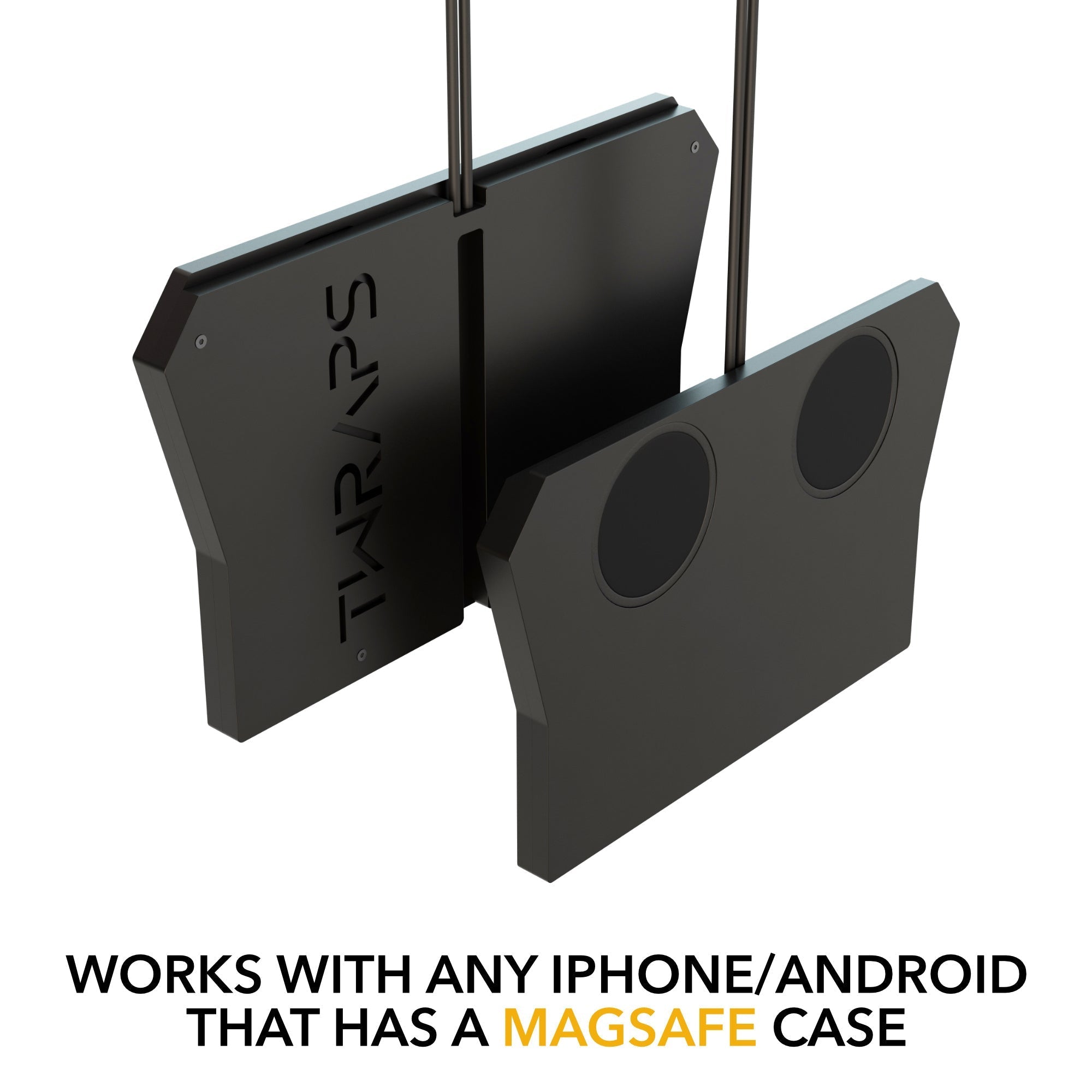 wireless charger, dual tesla cybertruck, magsafe compatible,