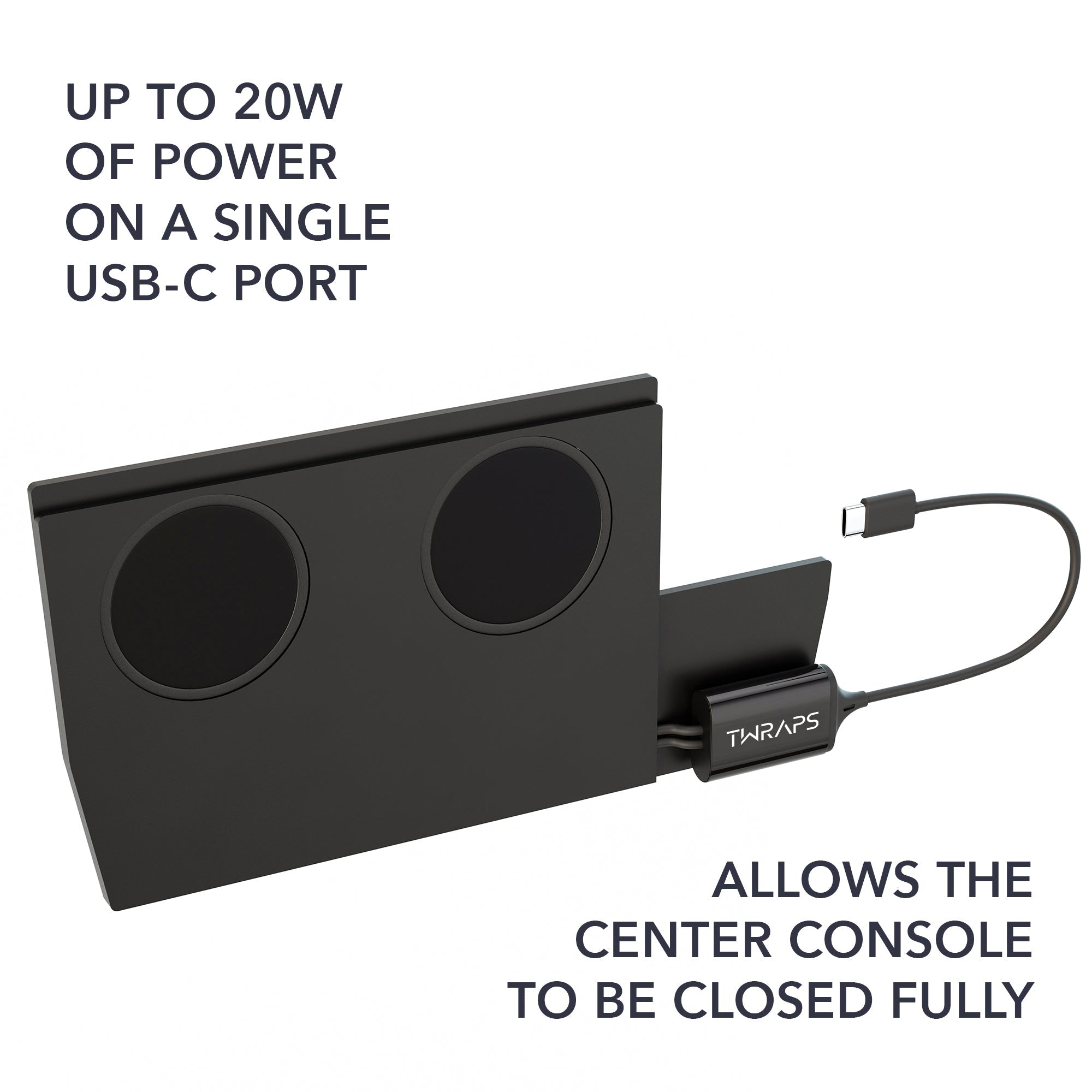 gmc hummer, wireless charger, magsafe compatible, dual
