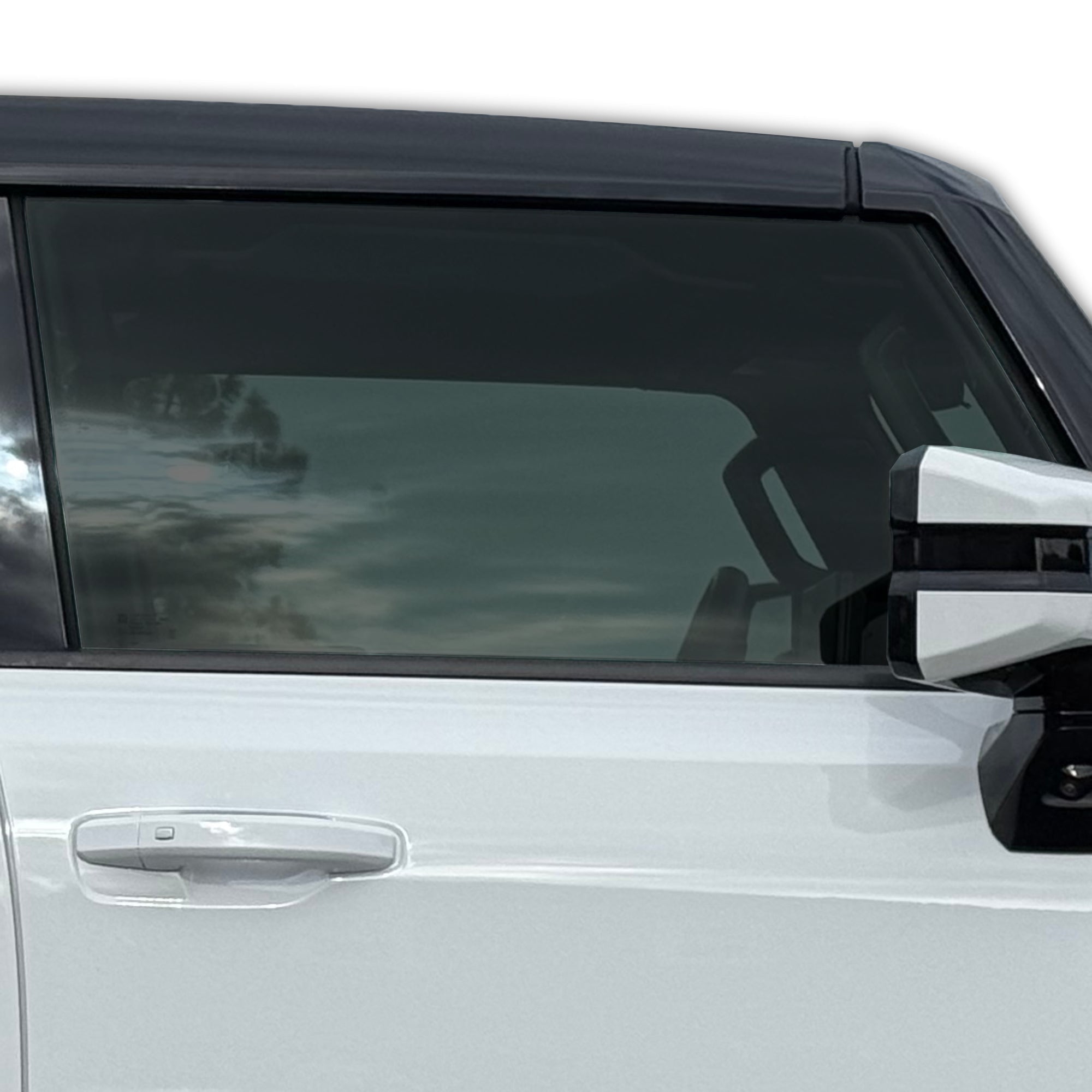 Nano Ceramic Windows Tint GMC Hummer EV Nano Ceramic IR Film Front Doors 20% pre-cut Avery Dennison premium T-WRAPS