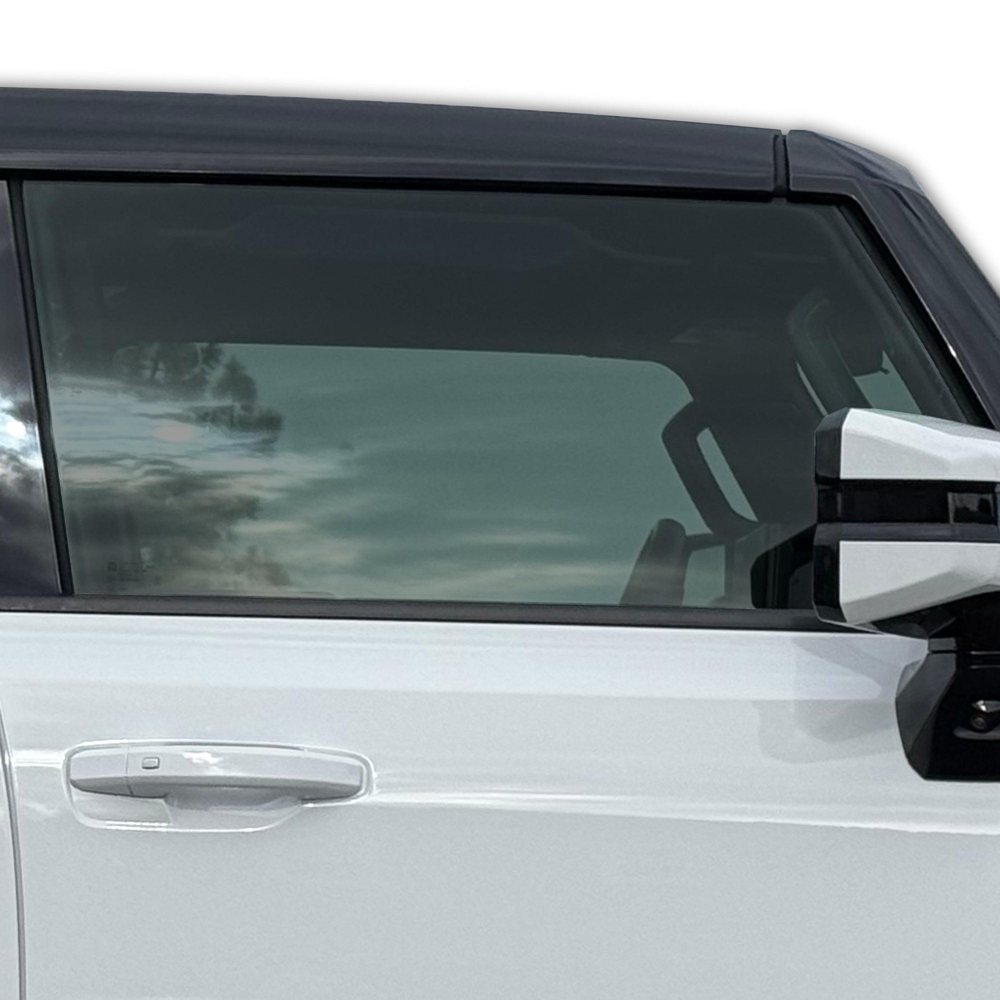 Nano Ceramic Windows Tint GMC Hummer EV Nano Ceramic IR Film Front Doors 35% pre-cut Avery Dennison premium T-WRAPS
