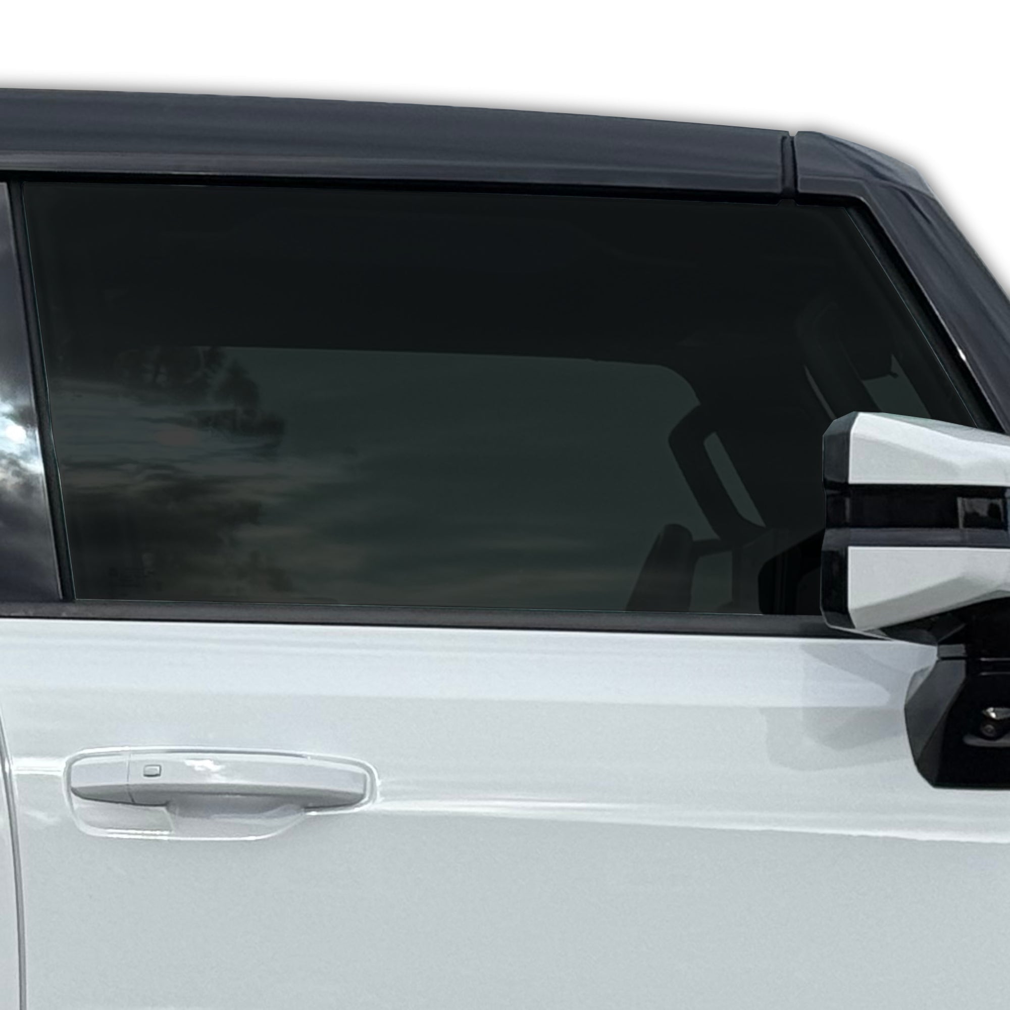 Nano Ceramic Windows Tint GMC Hummer EV Nano Ceramic IR Film Front Doors 5% Limo pre-cut Avery Dennison premium T-WRAPS