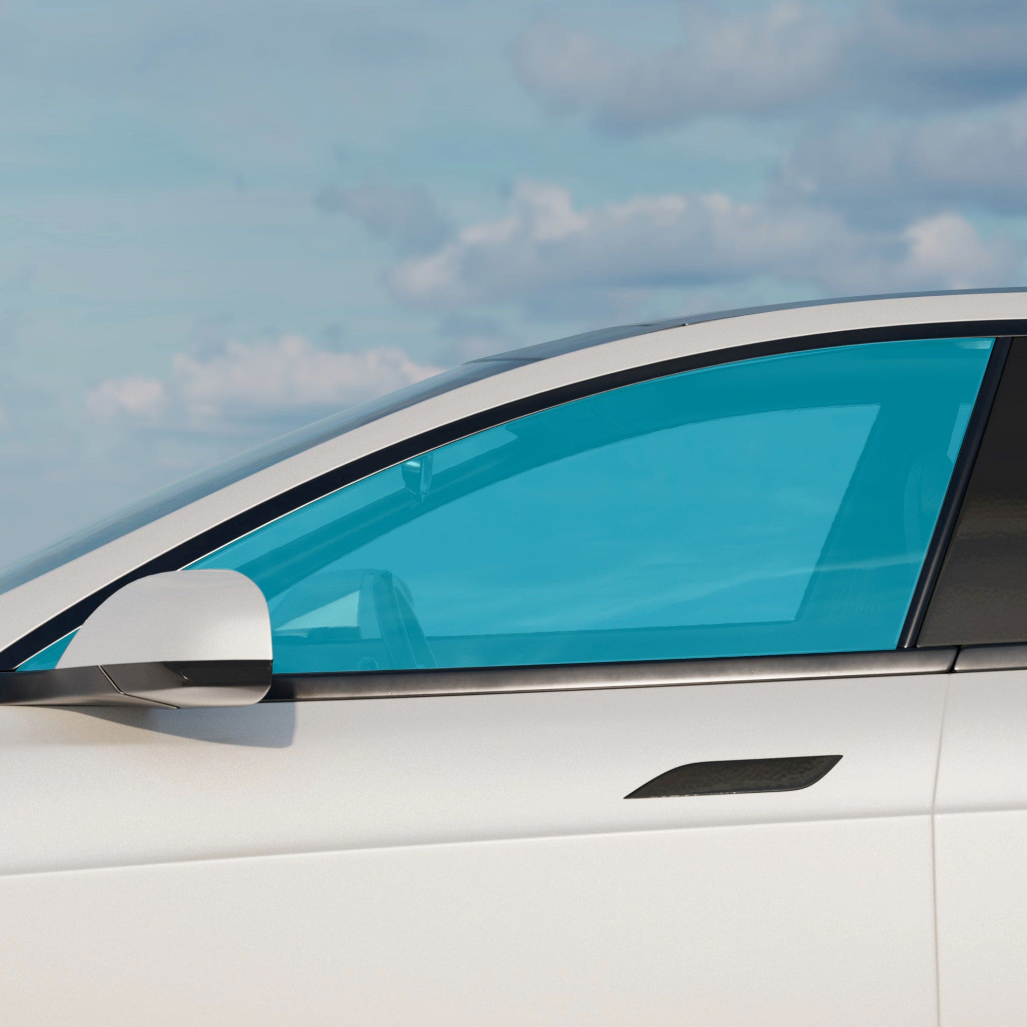 Nano Ceramic Windows Tint Tesla Model S Refresh Front Doors 5% Limo premium T-WRAPS