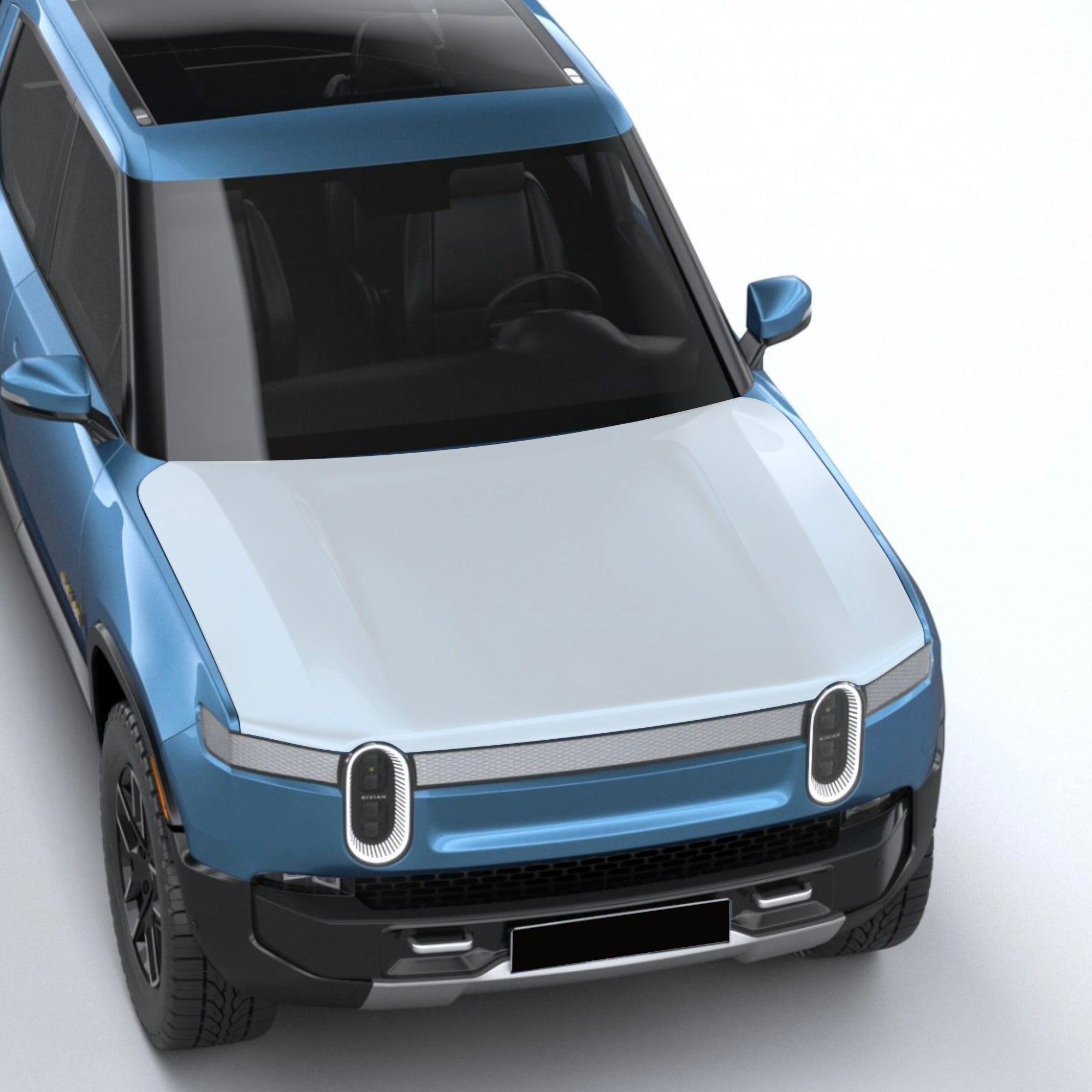 Hood PPF Paint Protection Film for Rivian R1T R1S Full DIY install T-WRAPS