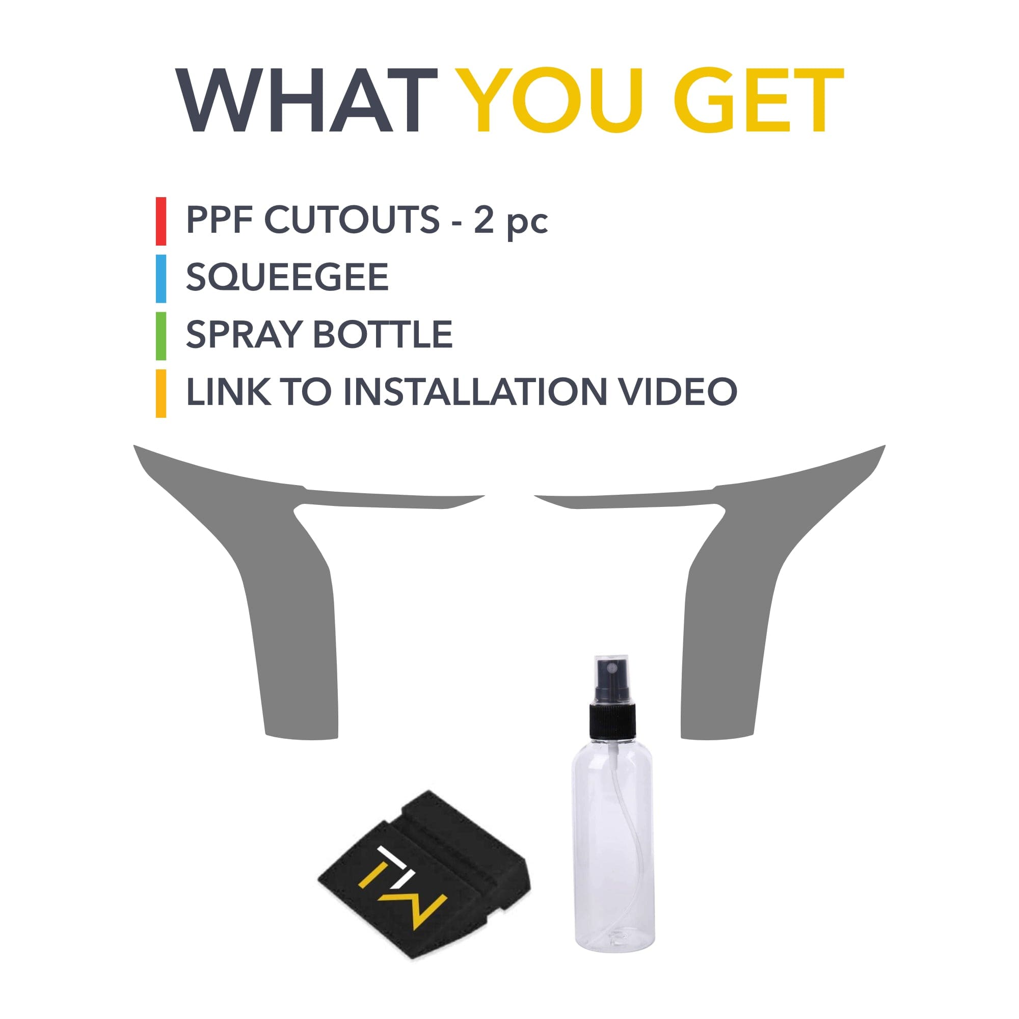 cadillac optiq paint protection film tint ppf easy diy
