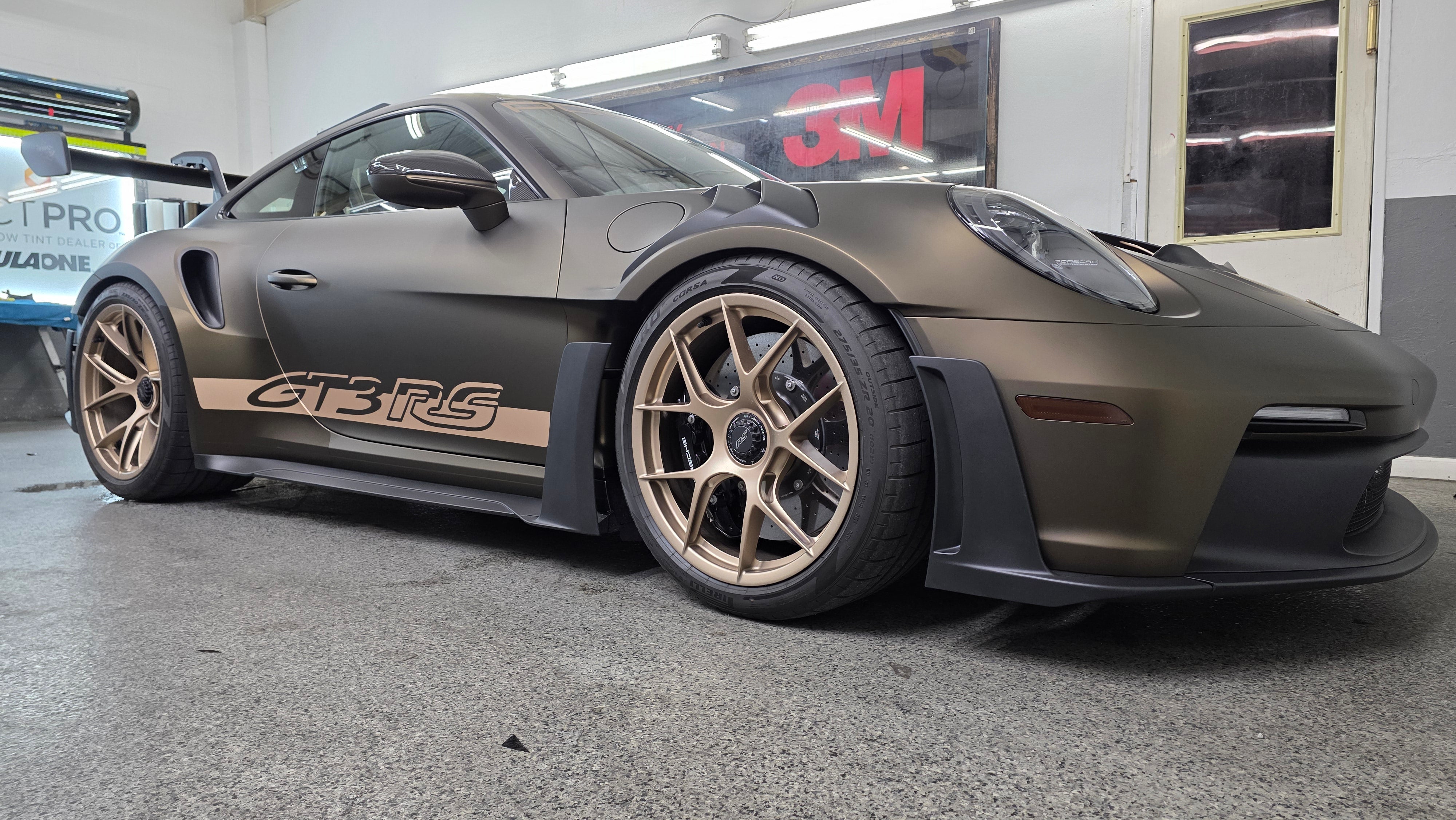 Matte Liquid Shadow Gold Color PPF