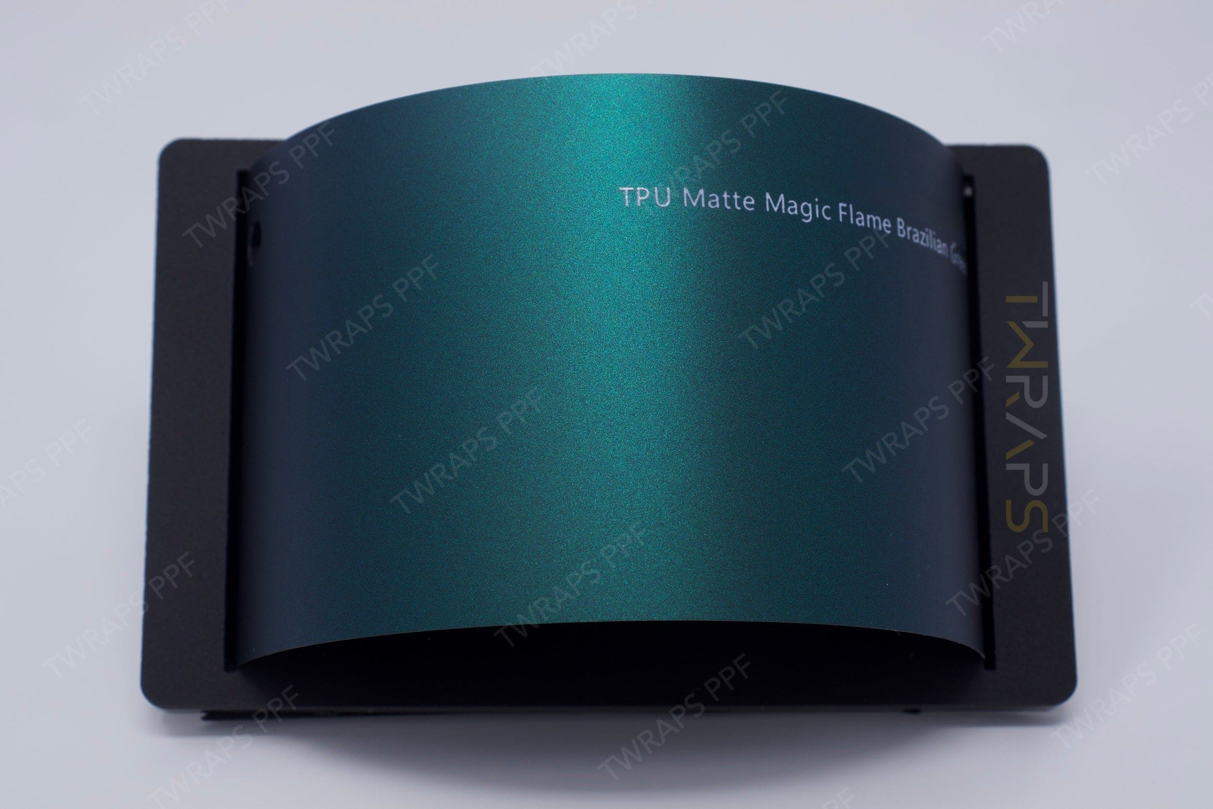 Matte Magic Flame Brazilian Green Color PPF - 8mil TPU Car Wrap