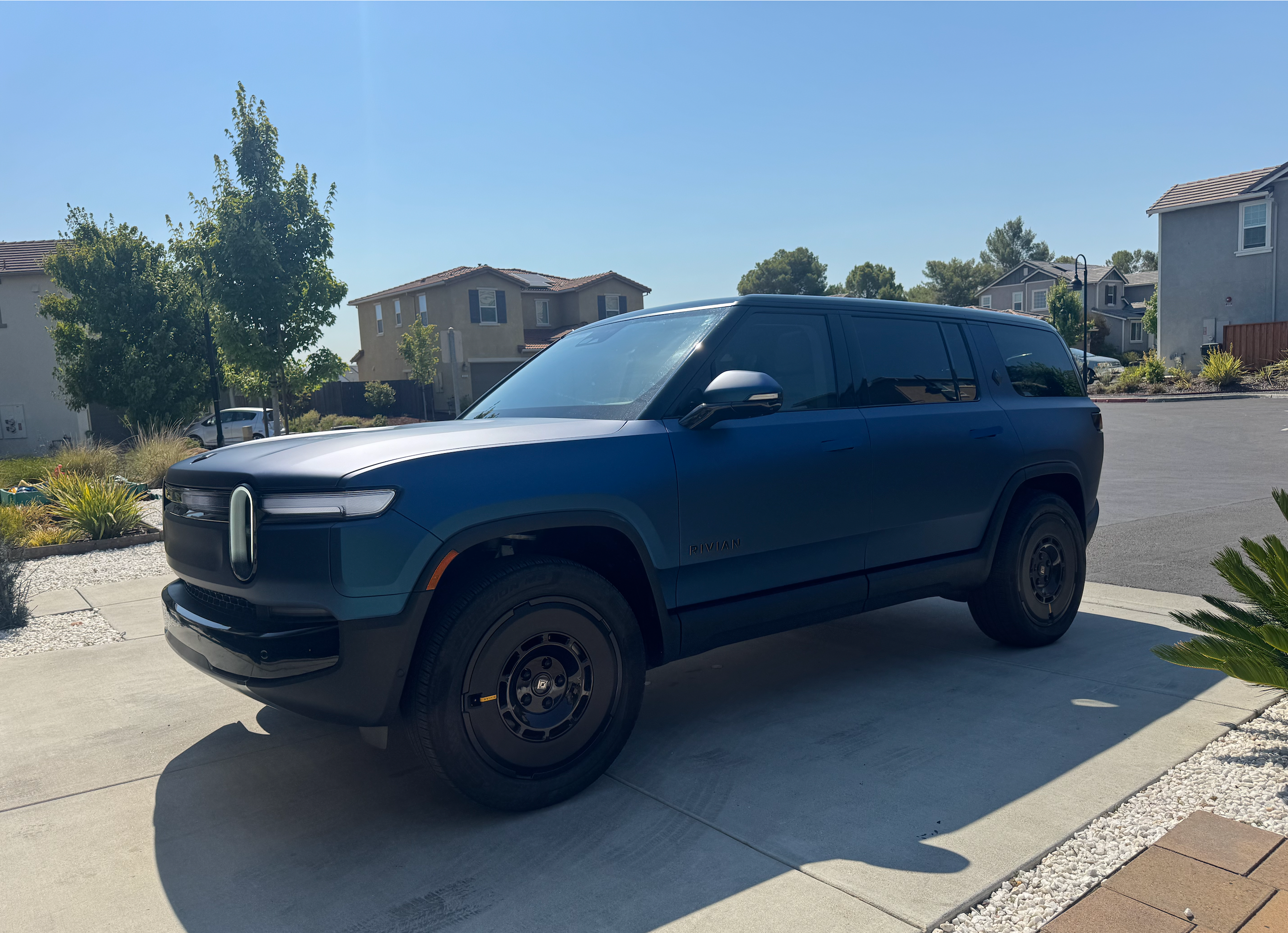 matte magic flame, flame dark, dark blue, blue color, color ppf