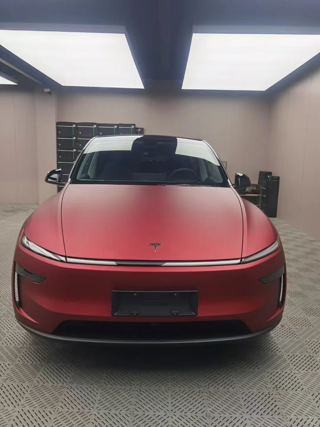 matte romani red color ppf