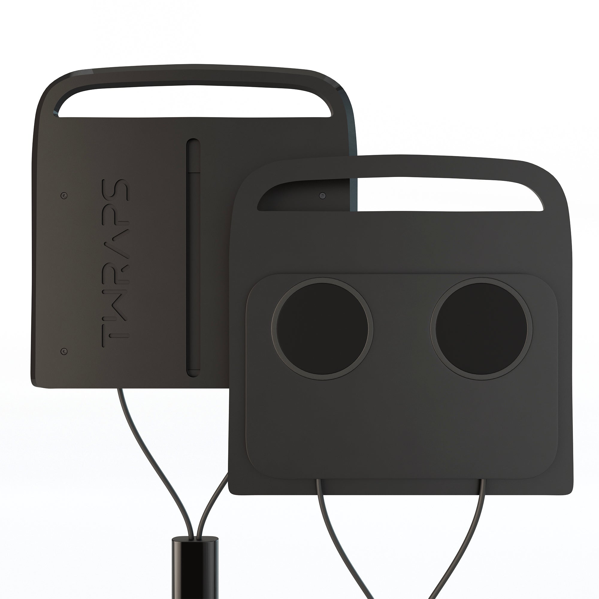 Dual Wireless Charging Pad Rivian R1T R1S MagSafe Compatible Charger No skin Matte Black T-WRAPS
