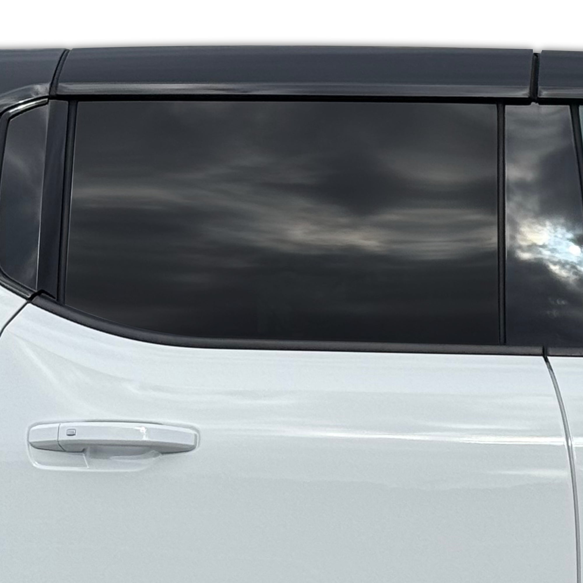 Nano Ceramic Windows Tint GMC Hummer EV Nano Ceramic IR Film Rear Doors 5% Limo pre-cut Avery Dennison premium T-WRAPS