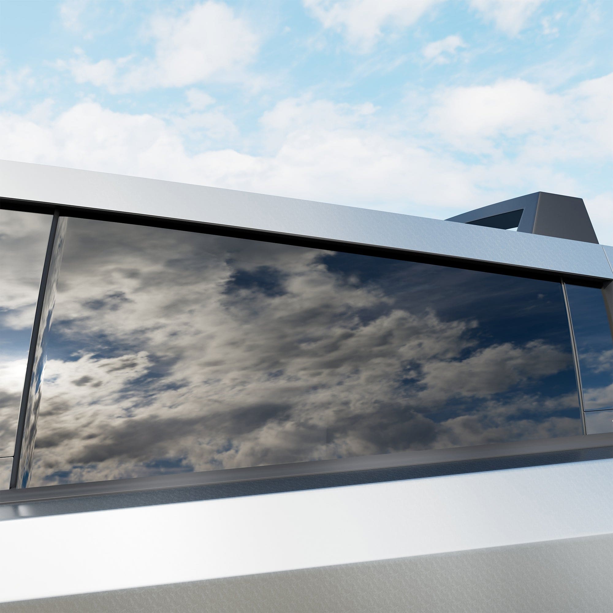 reflective vehicle windows tint tesla cybertruck nano ceramic ev accessories