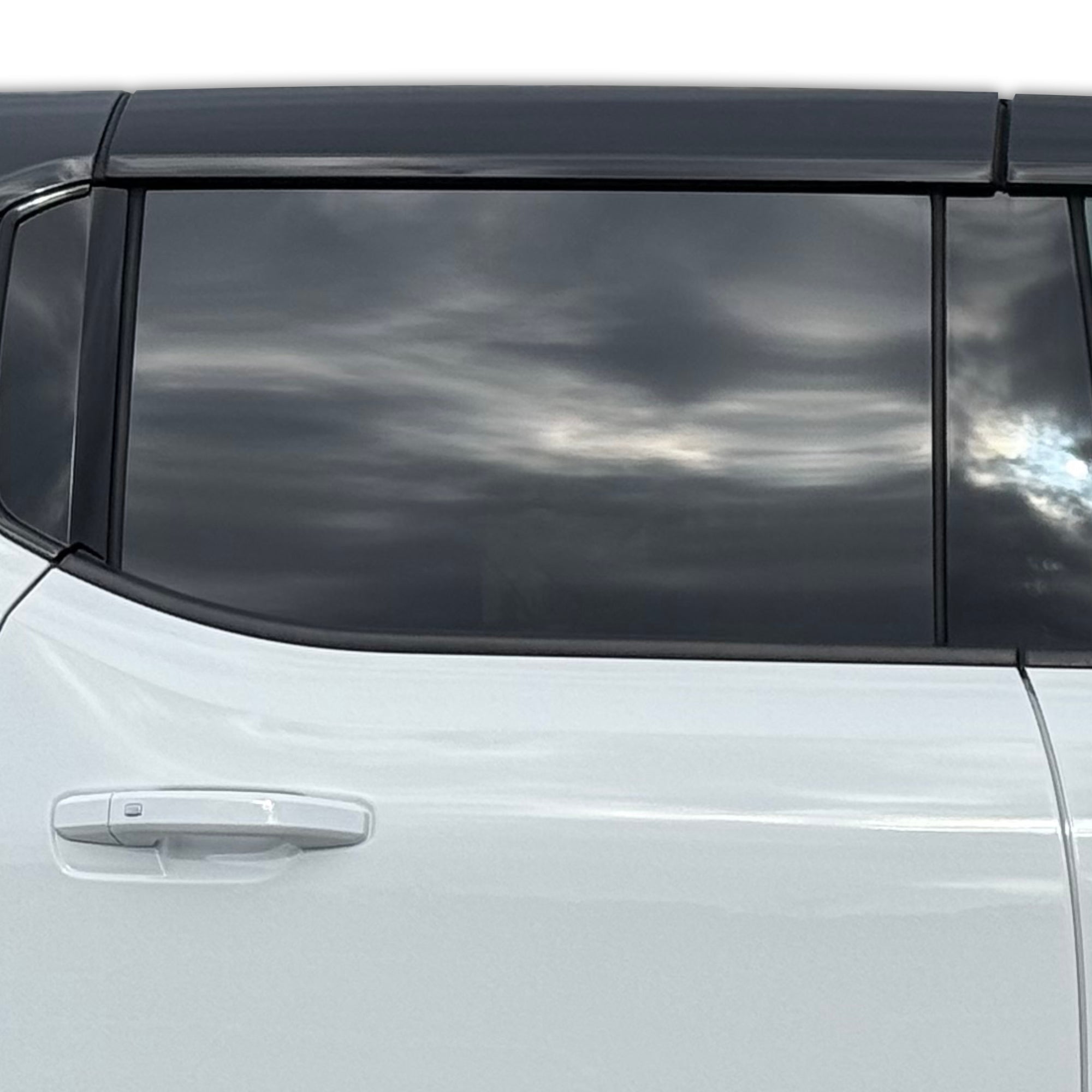 Nano Ceramic Windows Tint GMC Hummer EV Nano Ceramic IR Film Rear Doors 70% pre-cut Avery Dennison premium T-WRAPS