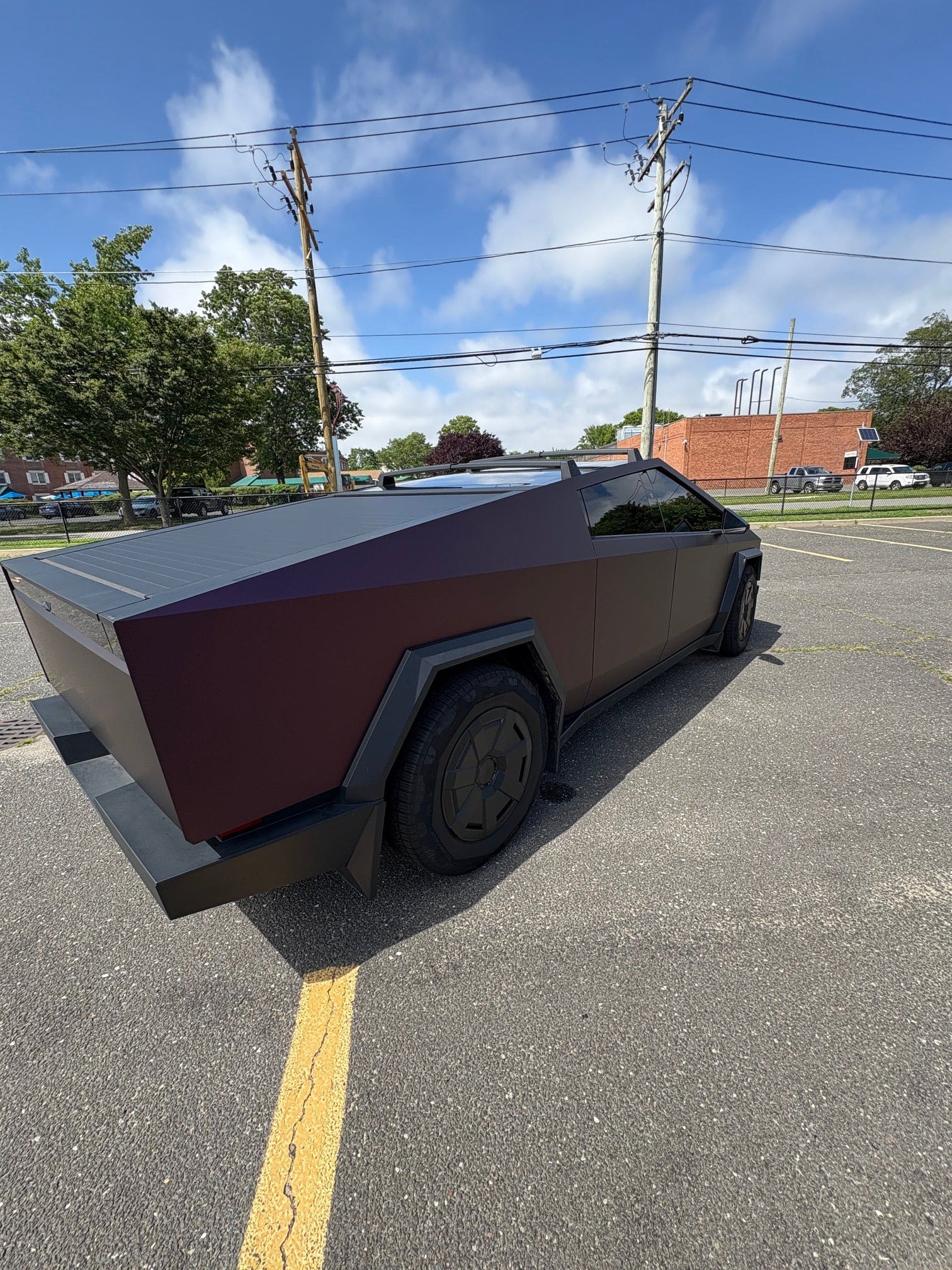 satin black magic purple color ppf