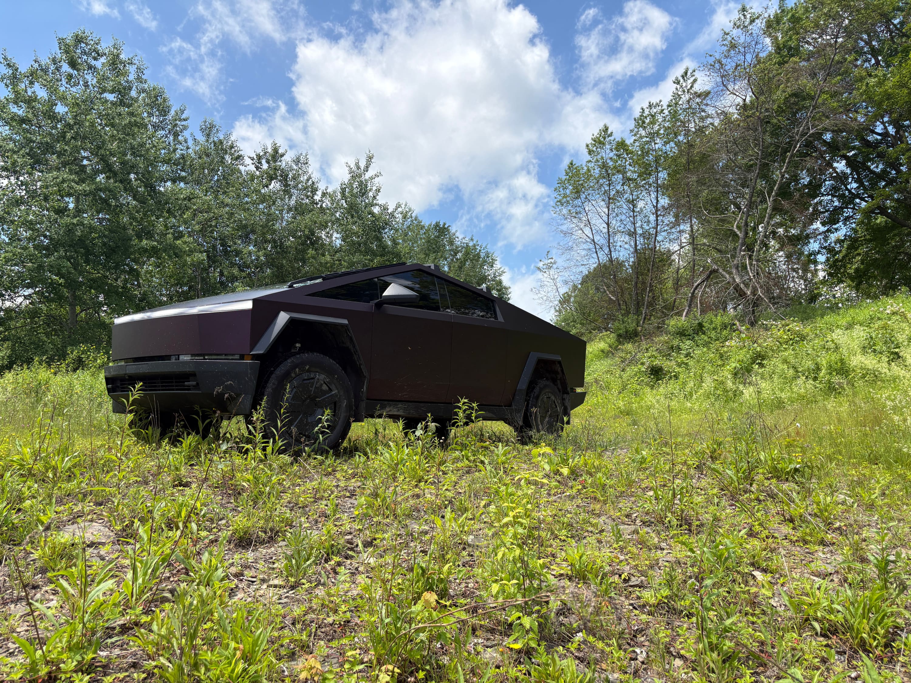 satin black magic purple color ppf