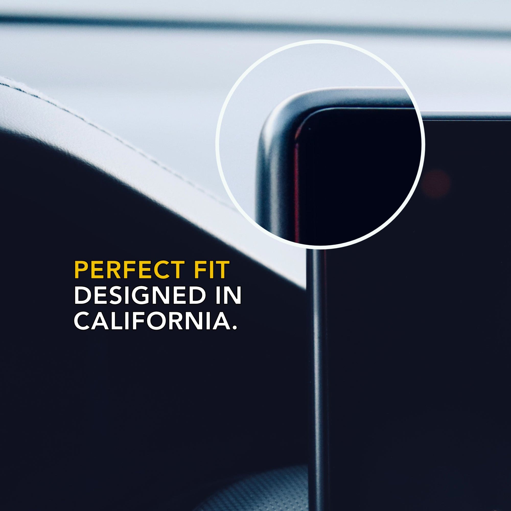 rounded corner dark screen protector tesla model protectors tesla’s premium shock proof