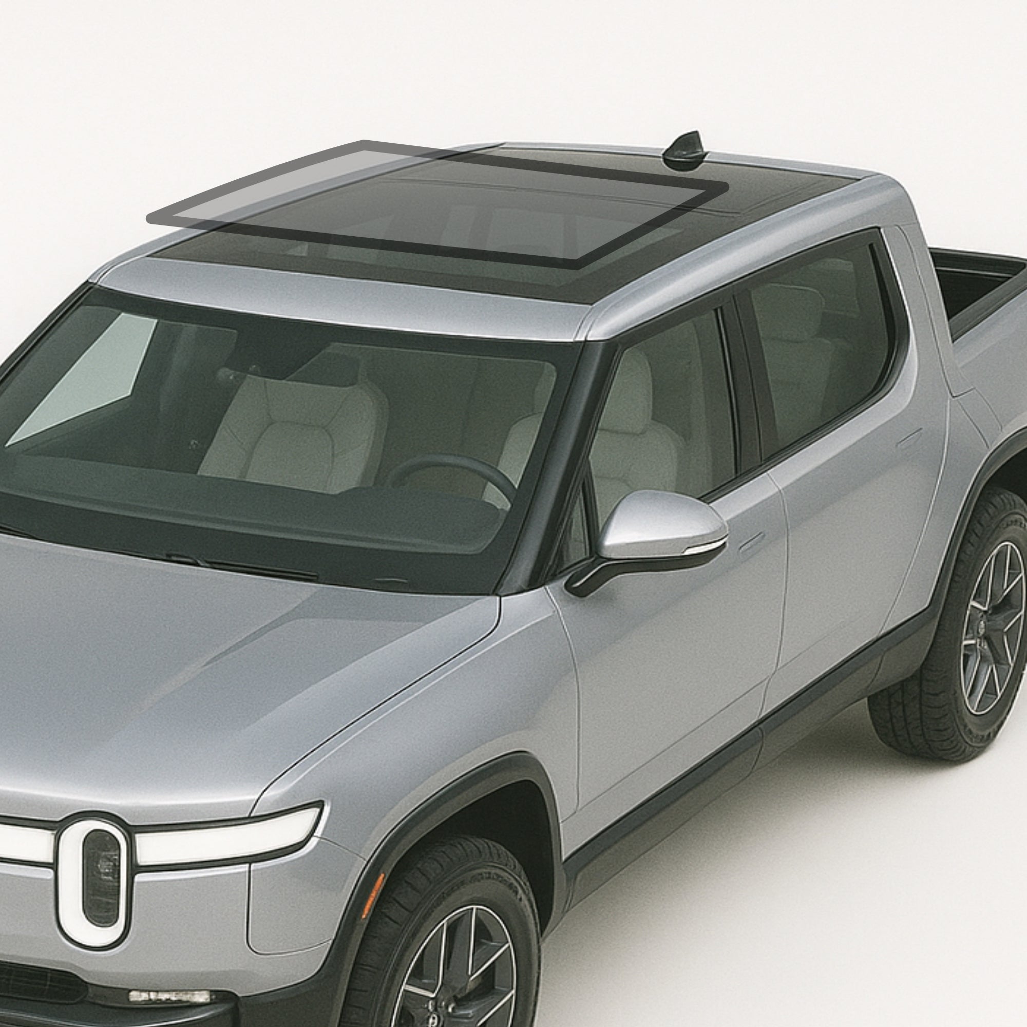 Windshield Sunroof Protection Film Rock Chips UV IR Defense for Rivian R1S R1T Sunroof R1T UV + Impact Block durable T-WRAPS