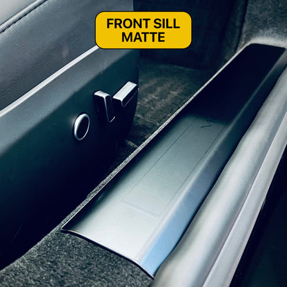 Door Sills Clear Protection Film (PPF) for Tesla Model S (Plaid & Long Range, Refresh)