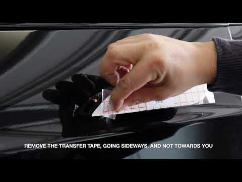Door Handles Vinyl Wrap Kit | Color Pop or Handle Delete for Tesla Model S 2012-2026